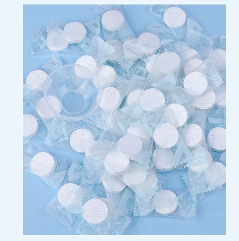 50 pieces of mask in a bag + a small bowl of disposable compressed mask sheet for travel detail image 7