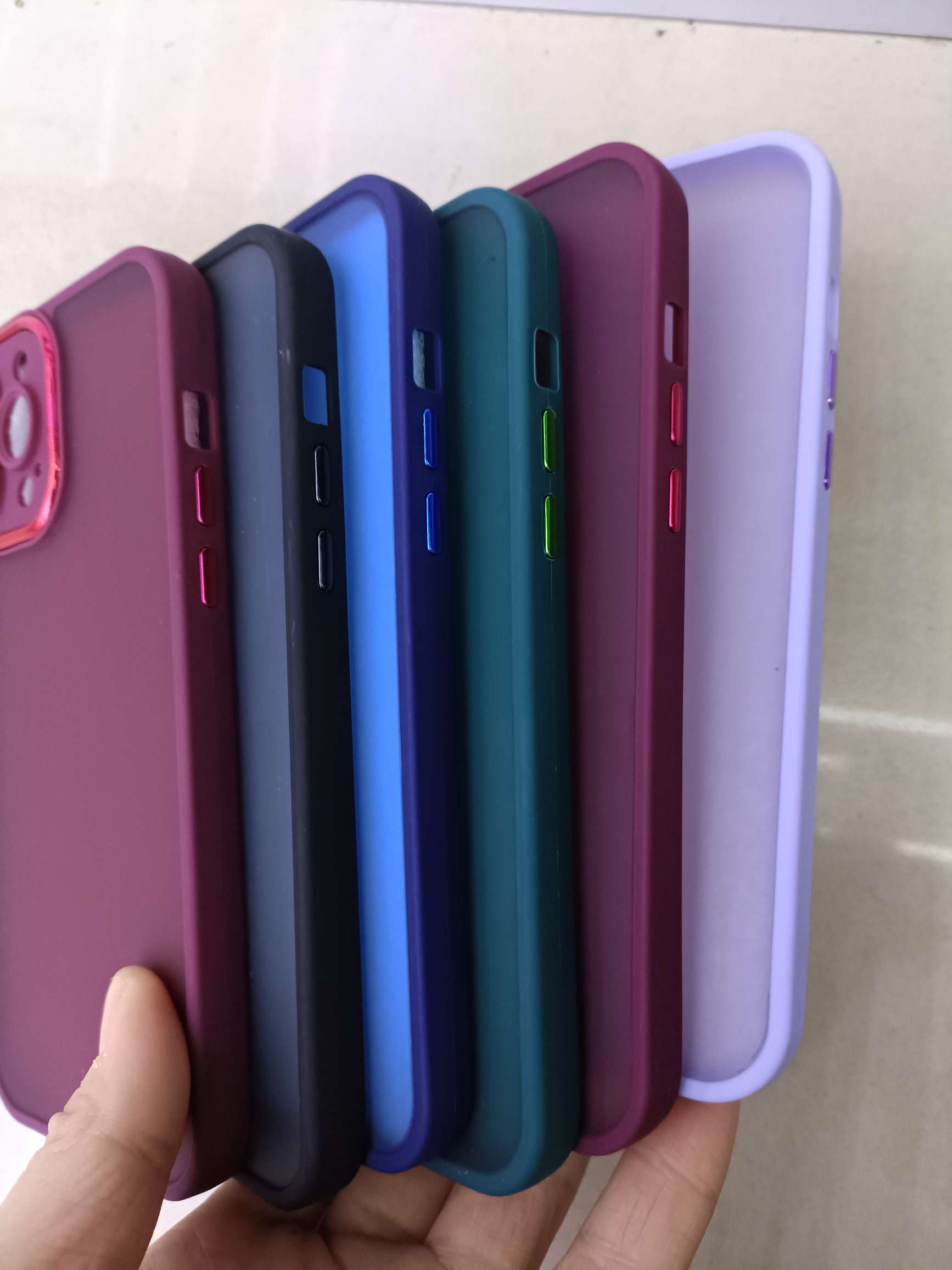 电镀镜框按键磨砂壳详情图3