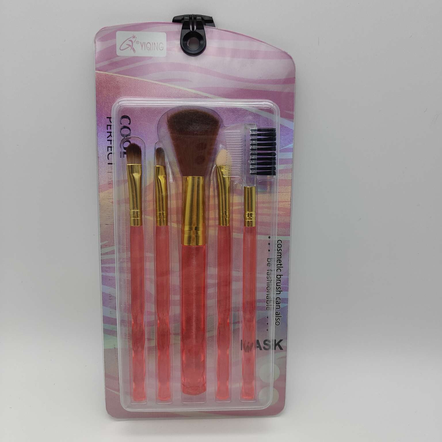 伊情YQ-B518#5支套刷腮红刷唇刷眉梳海绵头26414仙得丽化妆工具详情图2