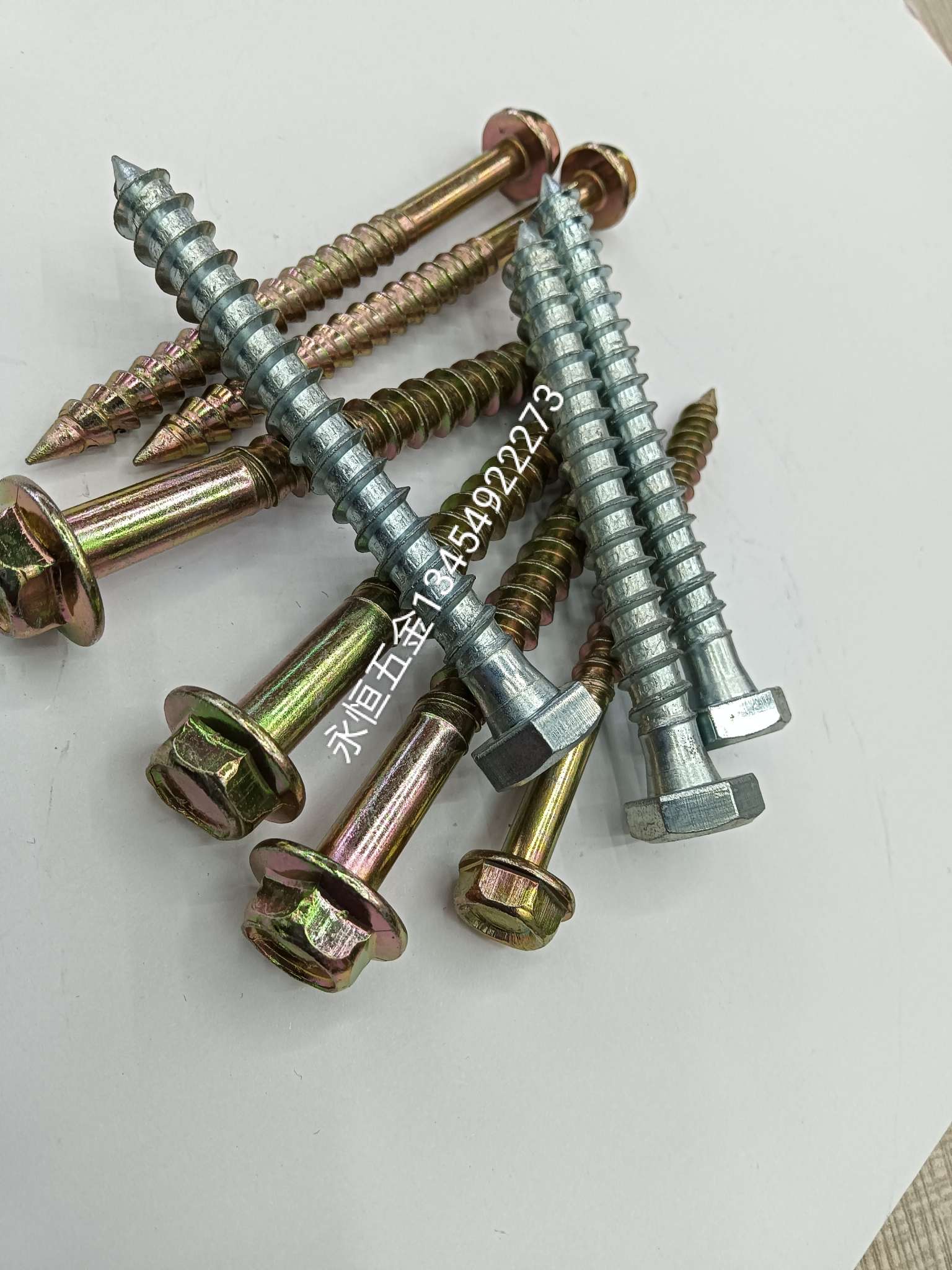 六角螺丝 一字沉头 十字圆头 木螺丝自攻丝钻尾丝异形件定做详情图9