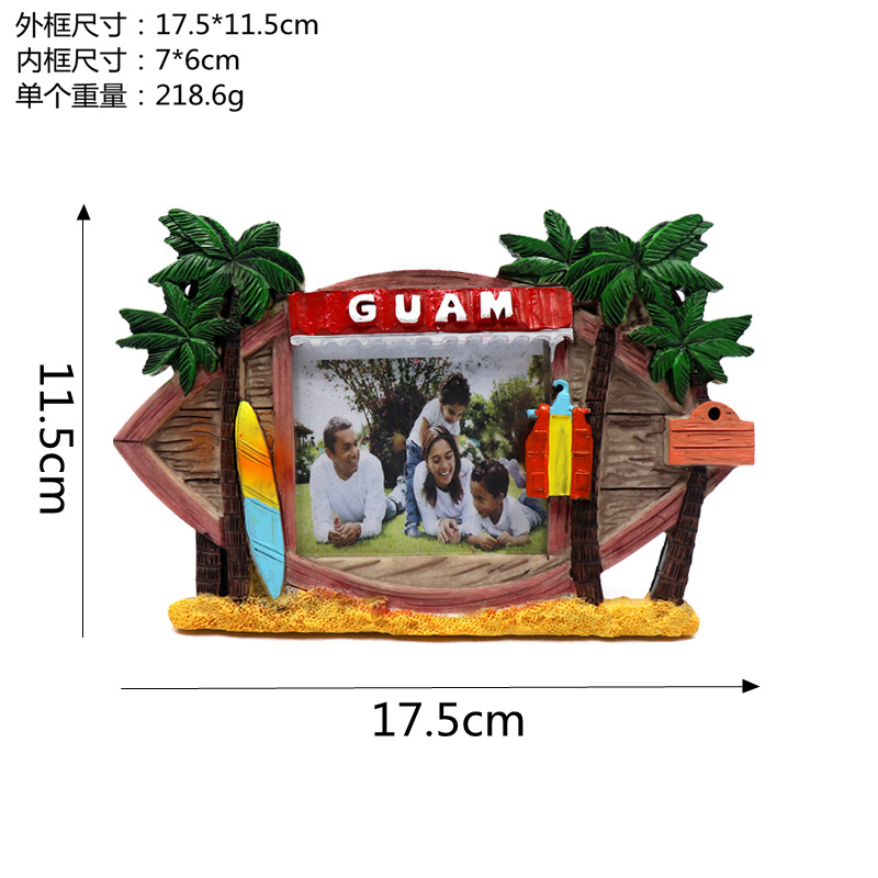 树脂相框/关岛相框/相框摆件细节图