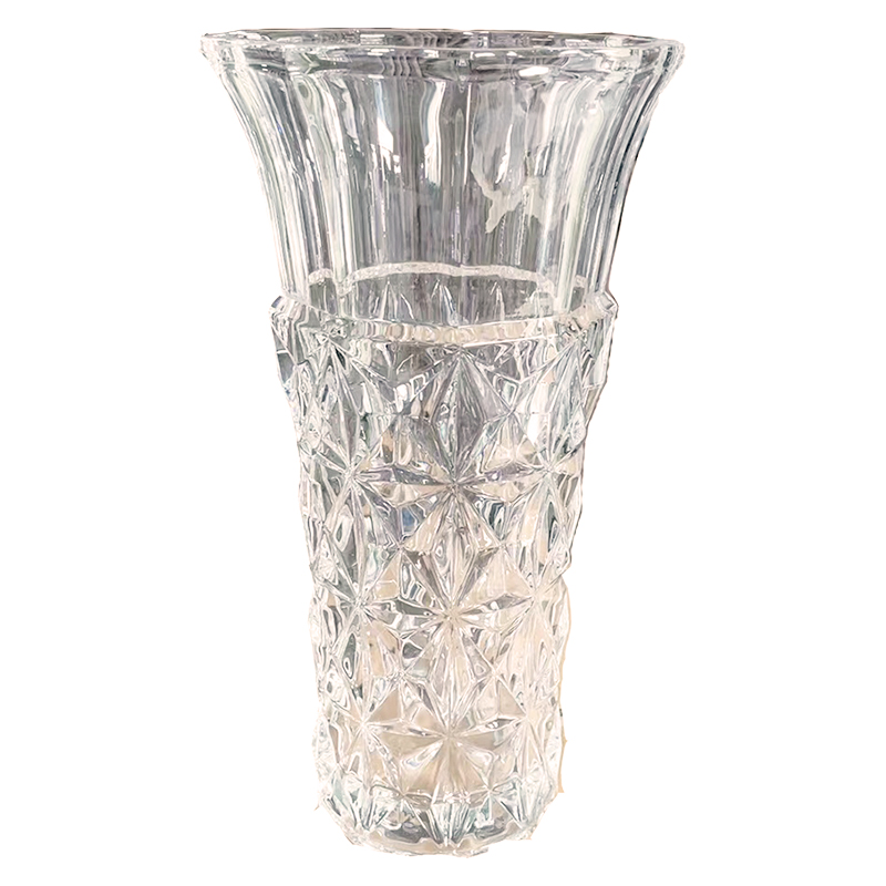 2023 New Yuxing GW thickened transparent glass vase, European-style hydroponic flower, home, office and hotel decoration, living room glass vase, factory direct sales and wholesale Item Picture