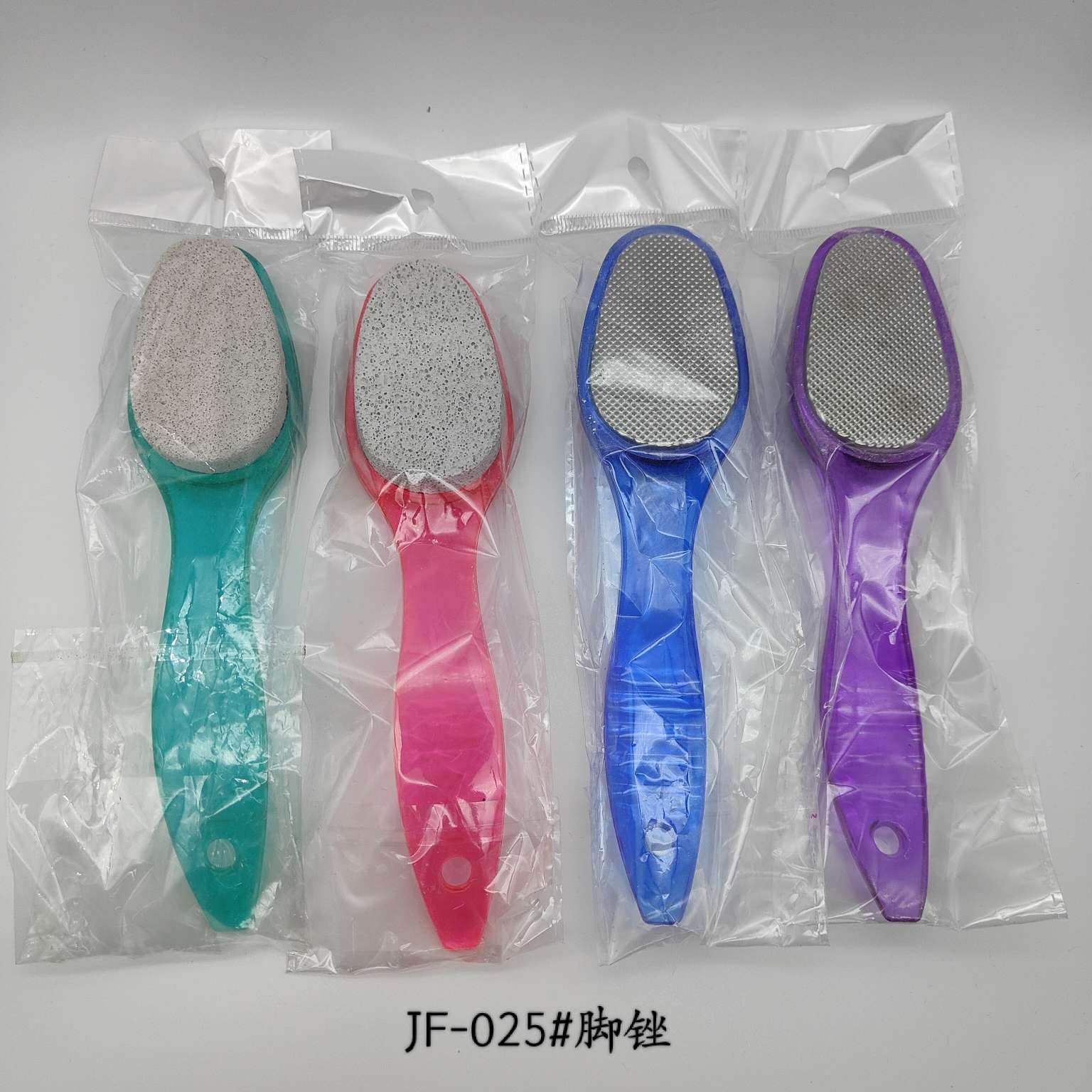 JF-025#双面脚锉铁皮脚锉磨脚石美容工具26414仙得丽化妆工具详情图1