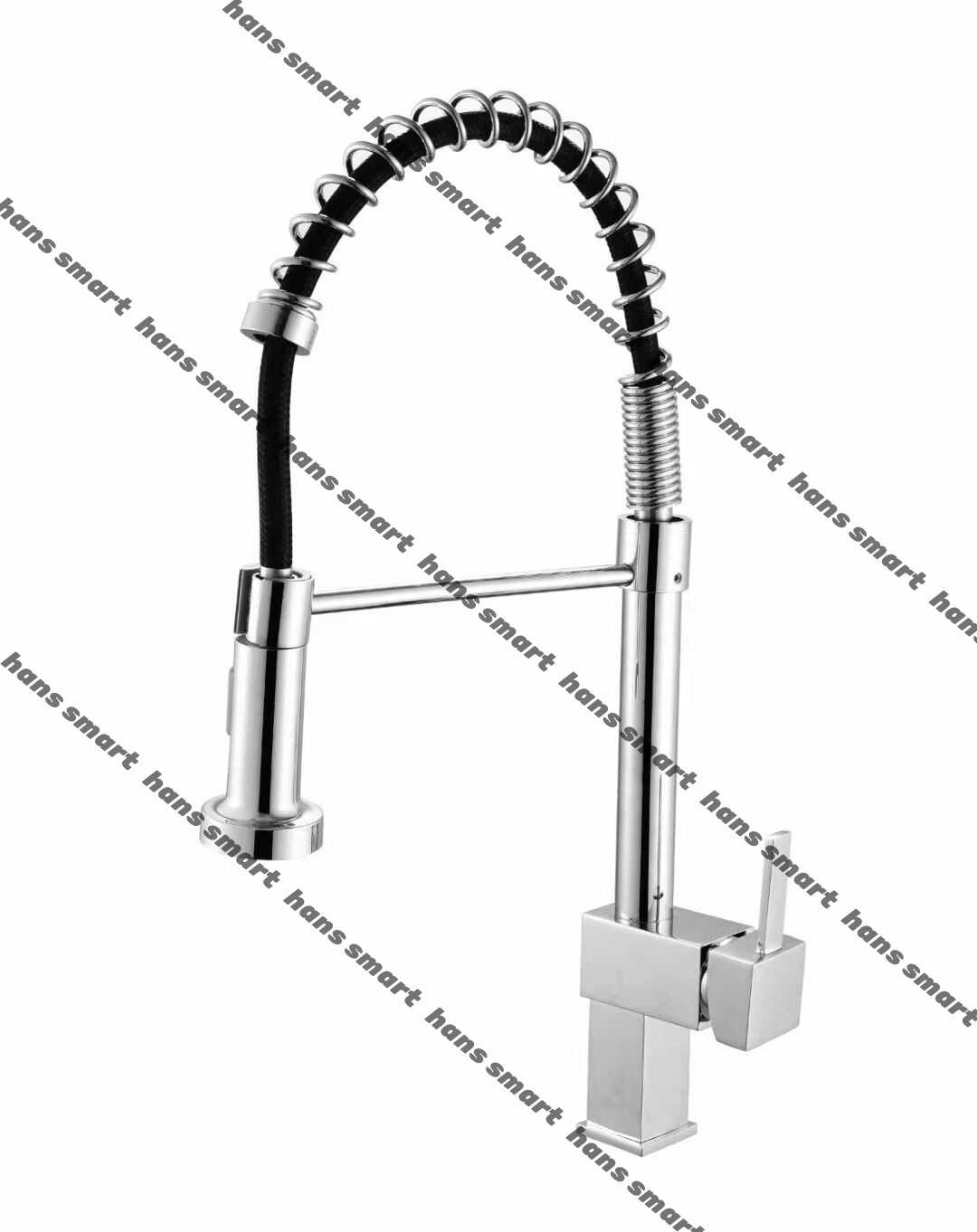 Cross-border best-selling all-copper rotatable cold and hot water multi-functional sink kitchen spring faucet