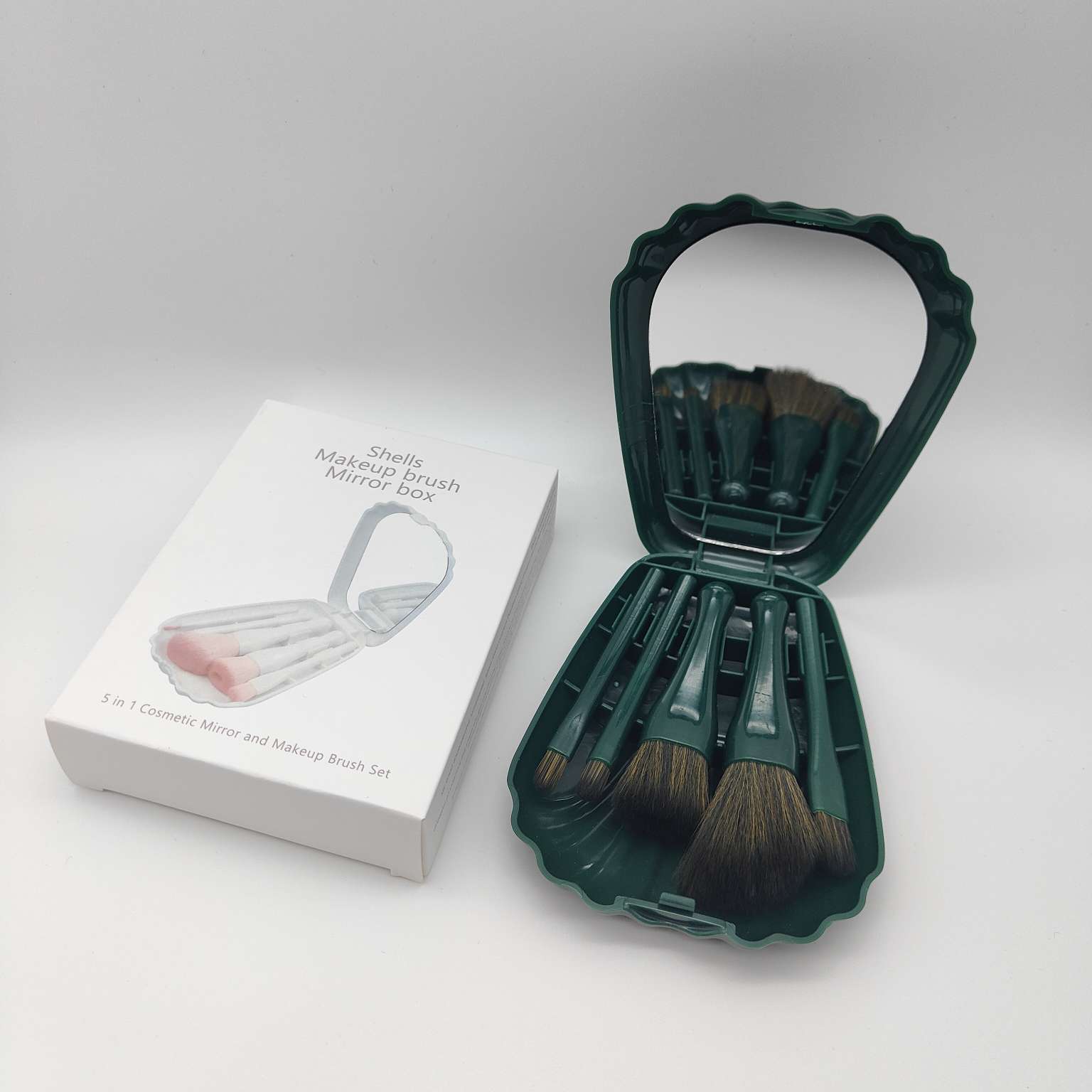 贝壳5支套刷化妆刷腮红刷唇刷眼影刷修容刷26414仙得丽化妆工具详情图3