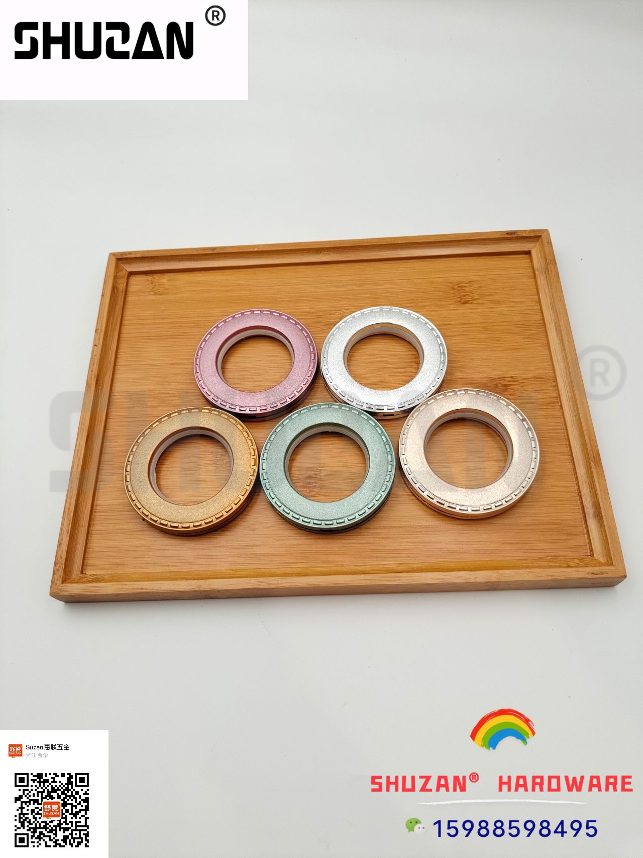 窗帘配件/罗马圈/窗帘环细节图