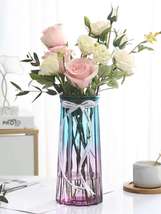 大号玻璃花瓶透明欧式水养百合干花富贵竹花瓶插花摆件