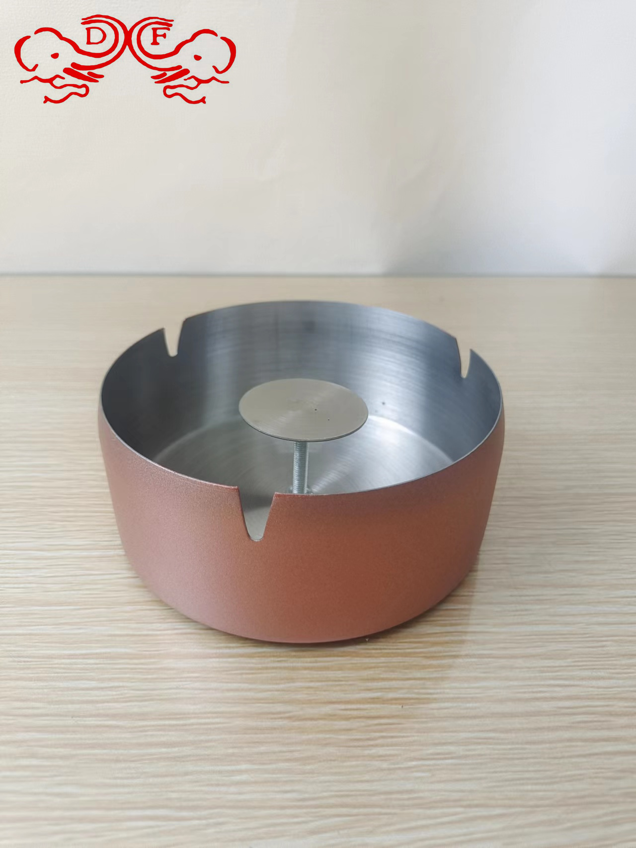 DF99297不锈钢简式烟灰缸圆形烟碟酒店家用厅网吧烟蛊DF TRADING HOUSE详情图1