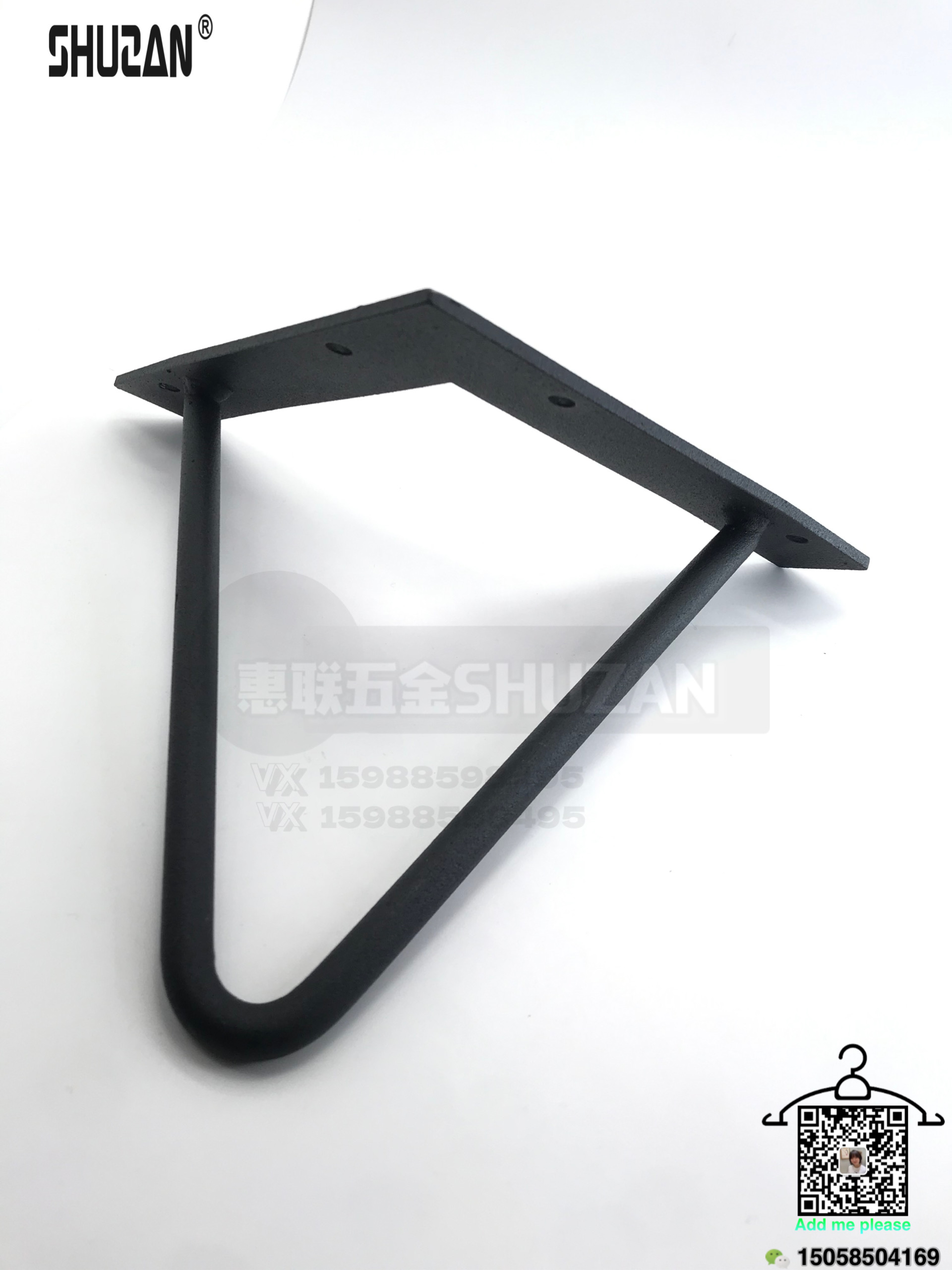 支撑脚/柜脚/沙发脚白底实物图