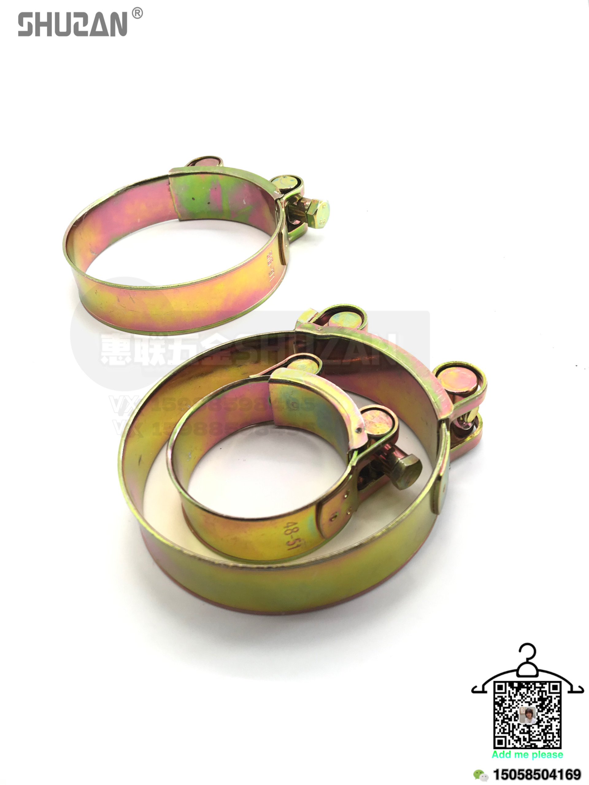 喉箍/抱箍/重型卡箍细节图