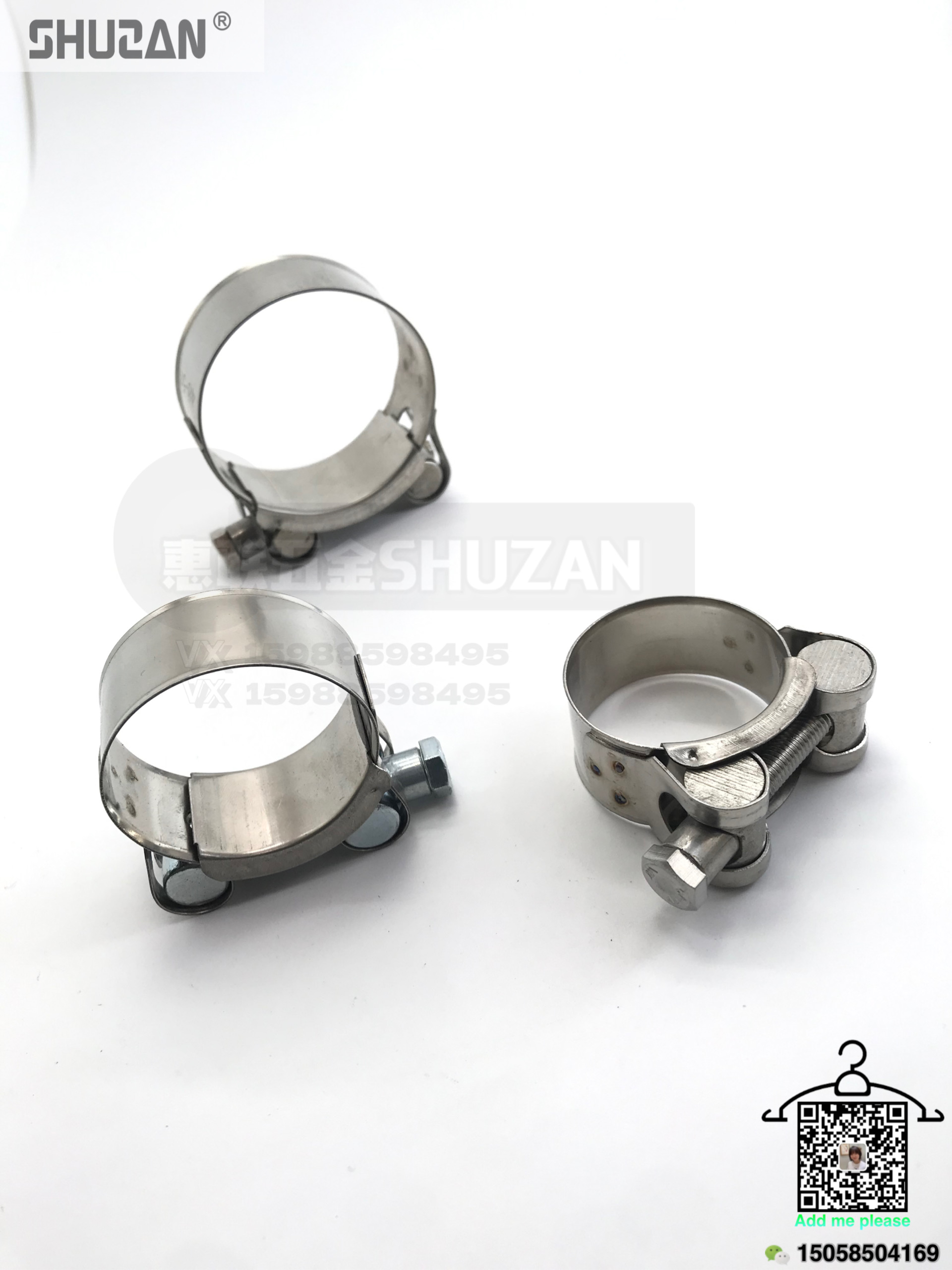 喉箍/抱箍/重型卡箍产品图