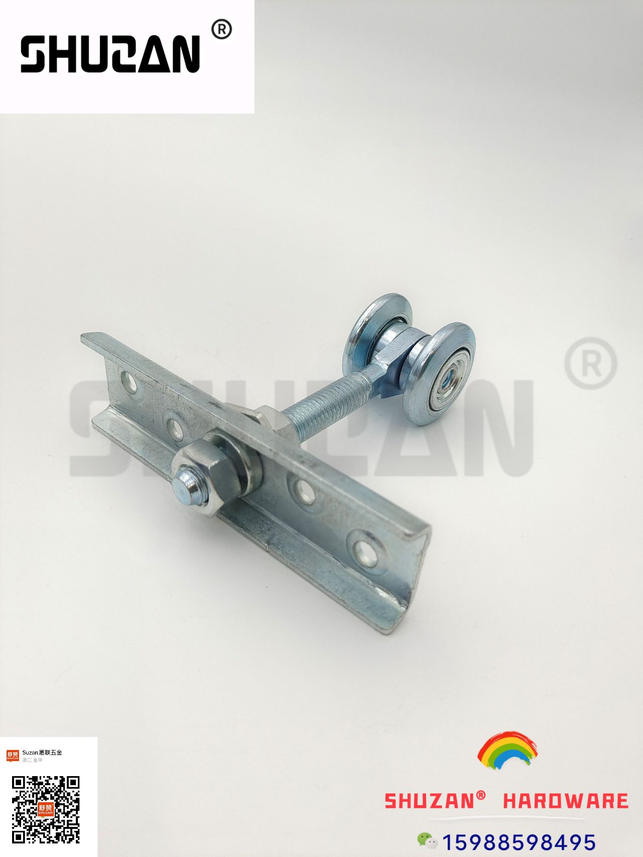 The hardware support pulley is of high quality with bottom reinforcement, exclusively for export Item Picture