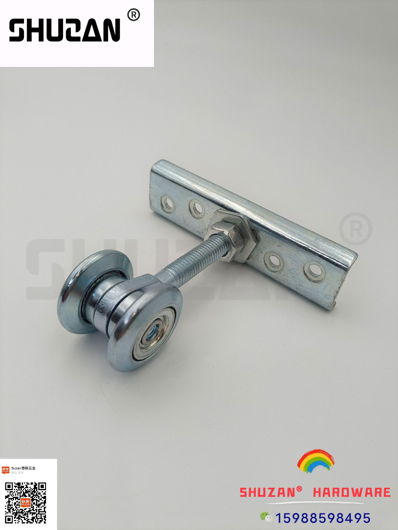 The hardware support pulley is of high quality with bottom reinforcement, exclusively for export details Picture