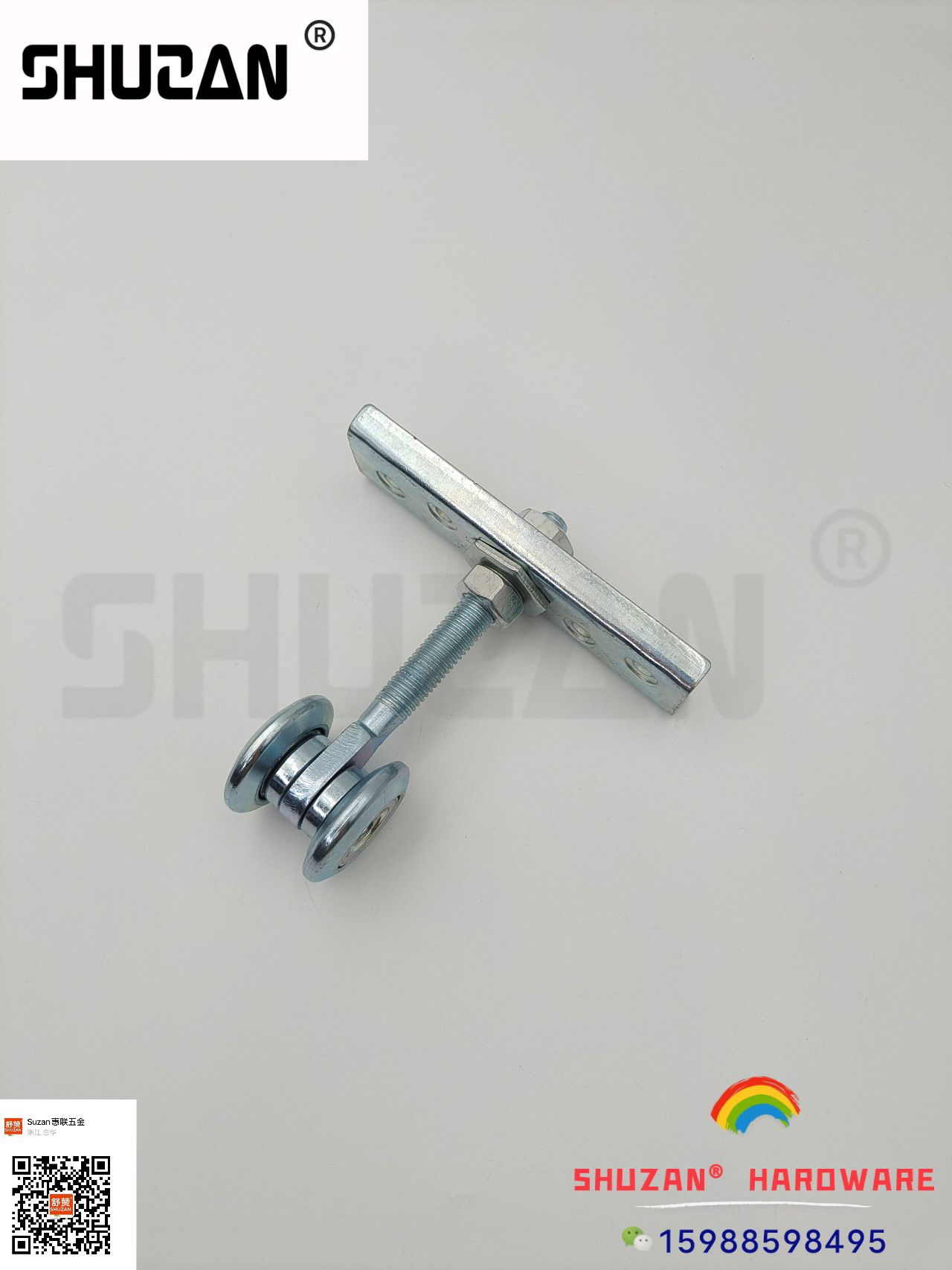 The hardware support pulley is of high quality with bottom reinforcement, exclusively for export