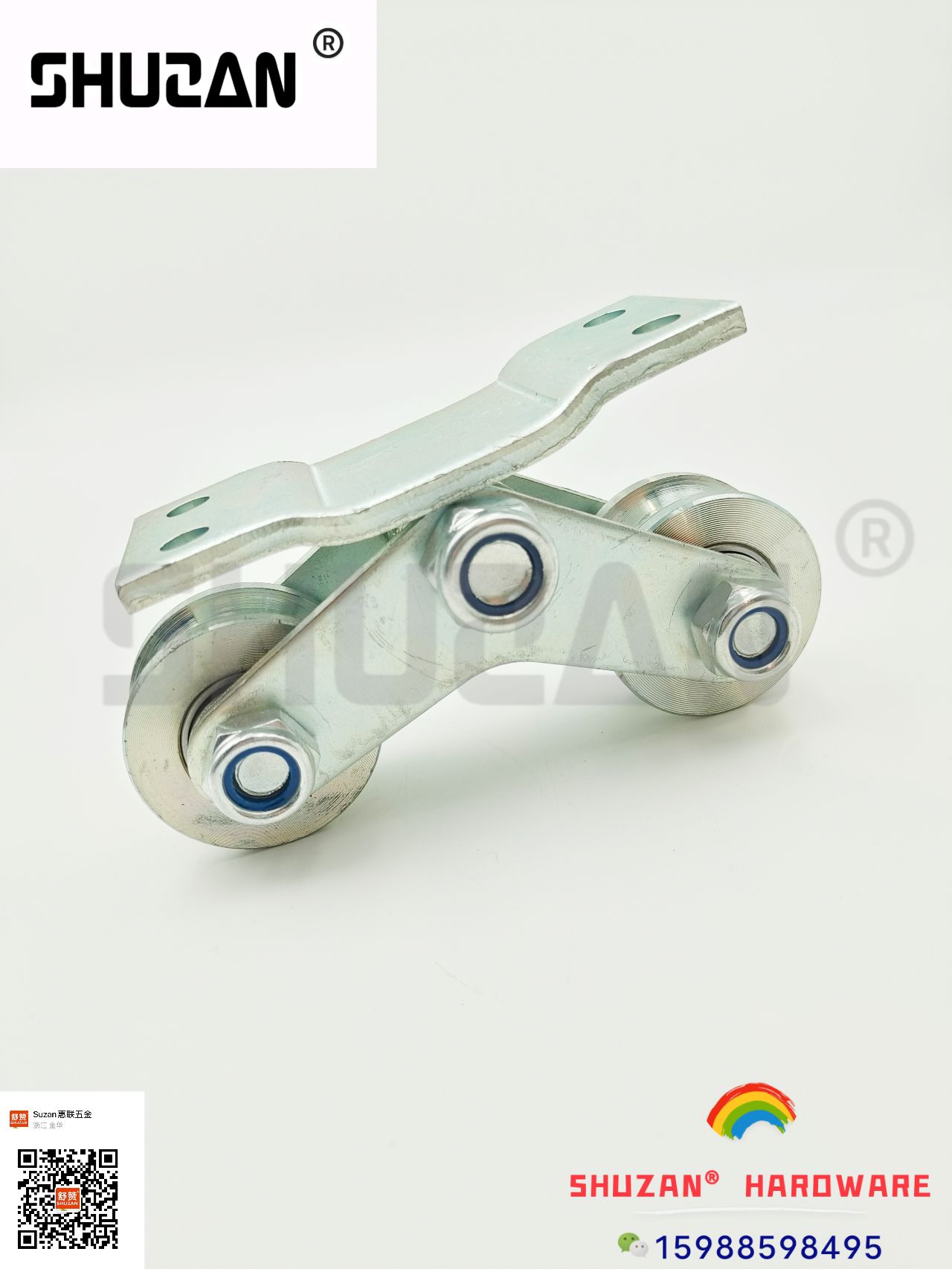 The hardware pulleys of Shuzan are of solid quality, flexible and are specially supplied for foreign trade in various sizes and specifications Specification image