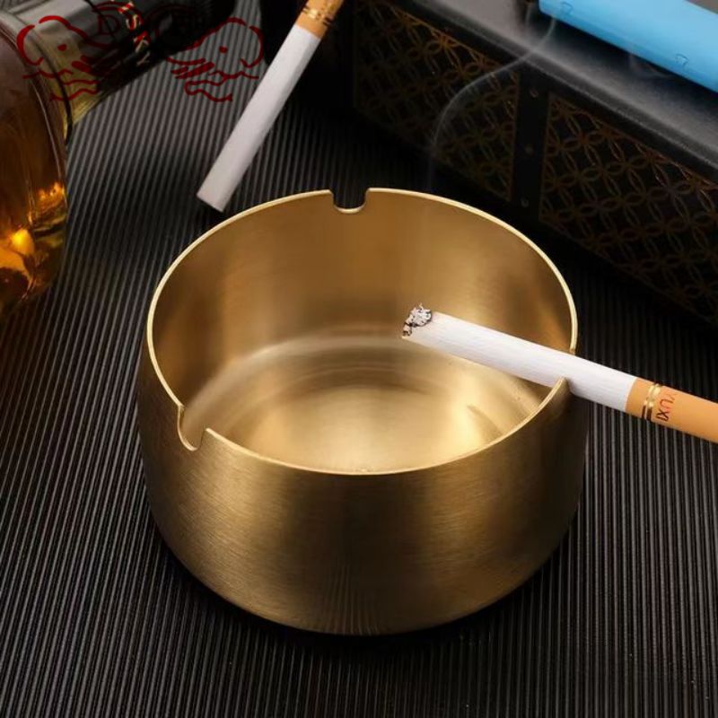 DF99297不锈钢简式烟灰缸圆形烟碟酒店家用厅网吧烟蛊DF TRADING HOUSE详情图5