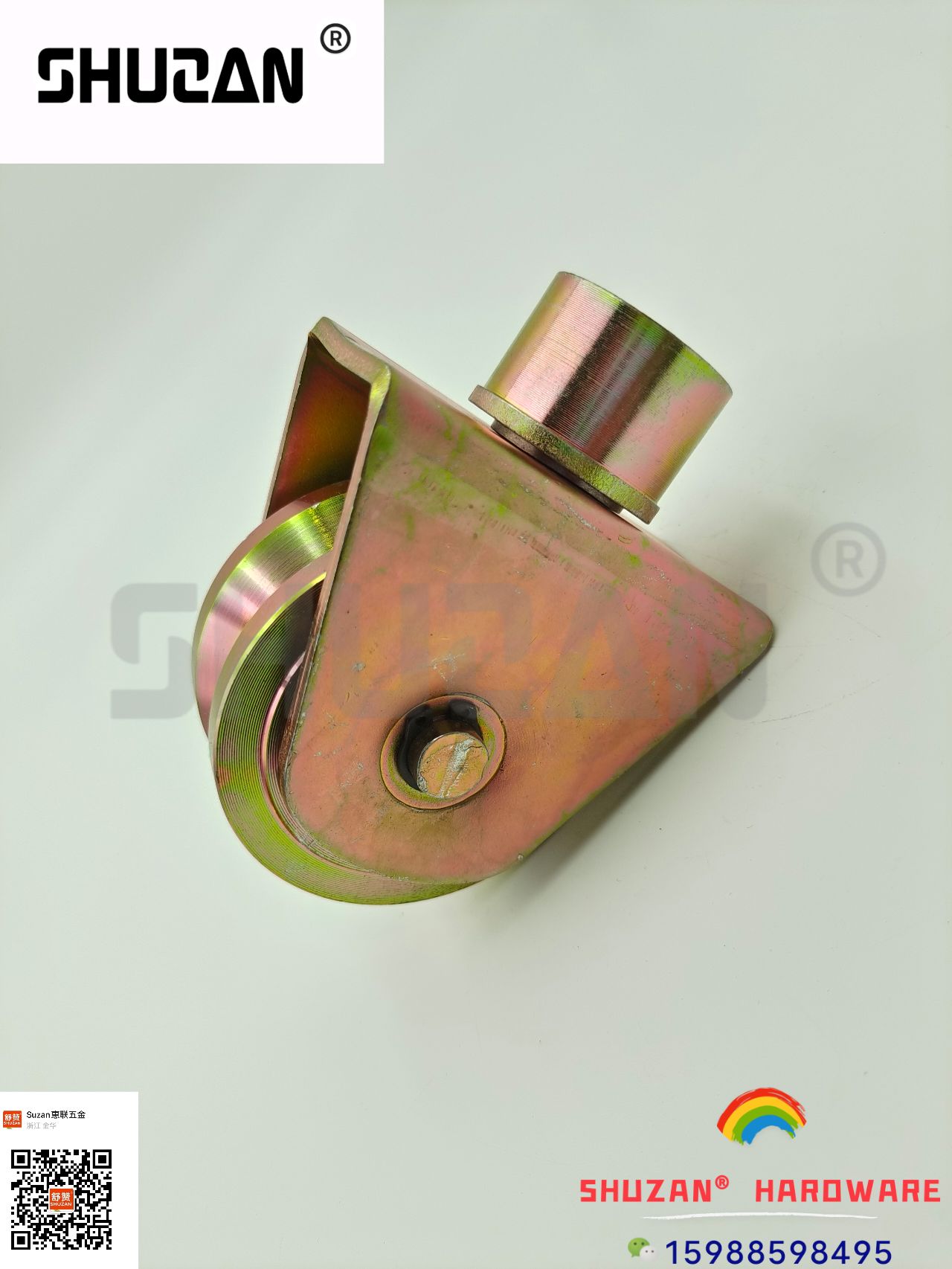 The hardware sliding wheels are made of high-quality alloy in various sizes and specifications, which are sturdy and durable