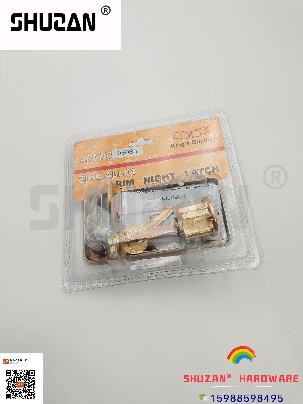 Shuzan door locks are of high quality, sturdy and durable, with flexible opening and closing. They are made of alloy and are exclusively supplied for export details Picture