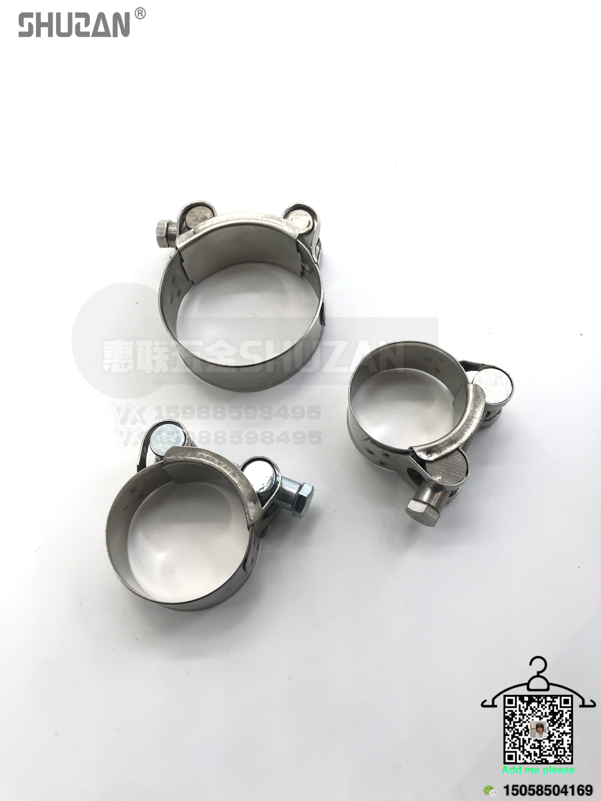 喉箍/抱箍/重型卡箍细节图