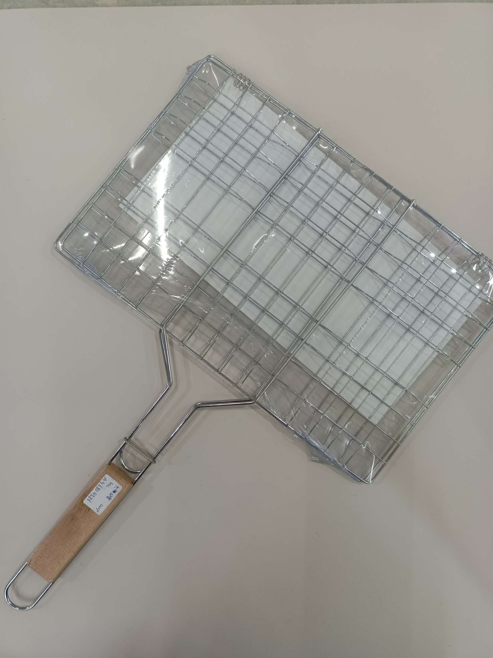烧烤工具/户外烧烤网夹/六号汉堡烤网细节图