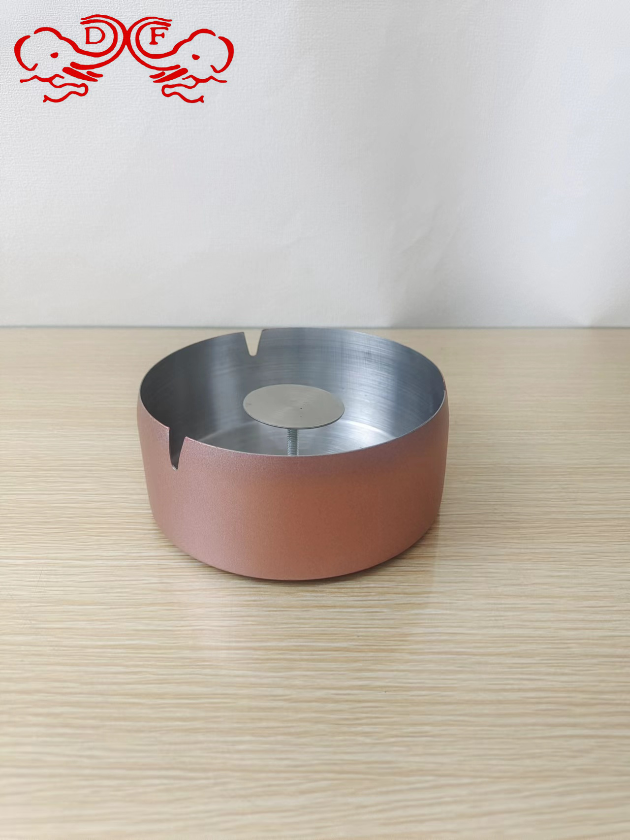 DF99297不锈钢简式烟灰缸圆形烟碟酒店家用厅网吧烟蛊DF TRADING HOUSE详情图3
