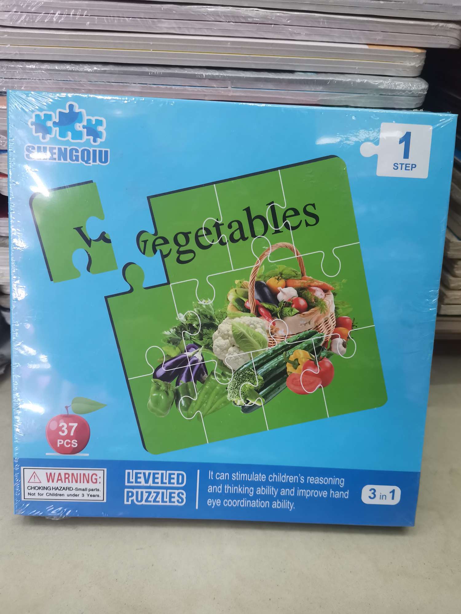 Promotional gift of 3-set children's educational magnetic puzzle toys Application Scenario