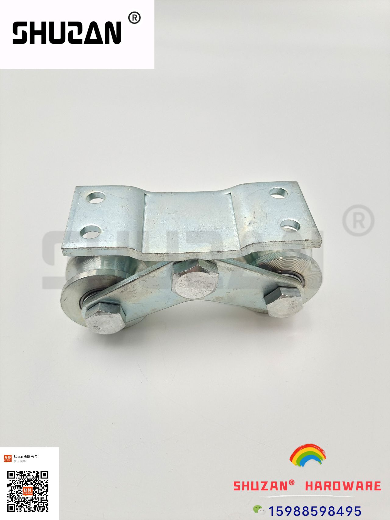 The hardware pulleys of Shuzan are of solid quality, flexible and are specially supplied for foreign trade in various sizes and specifications details Picture