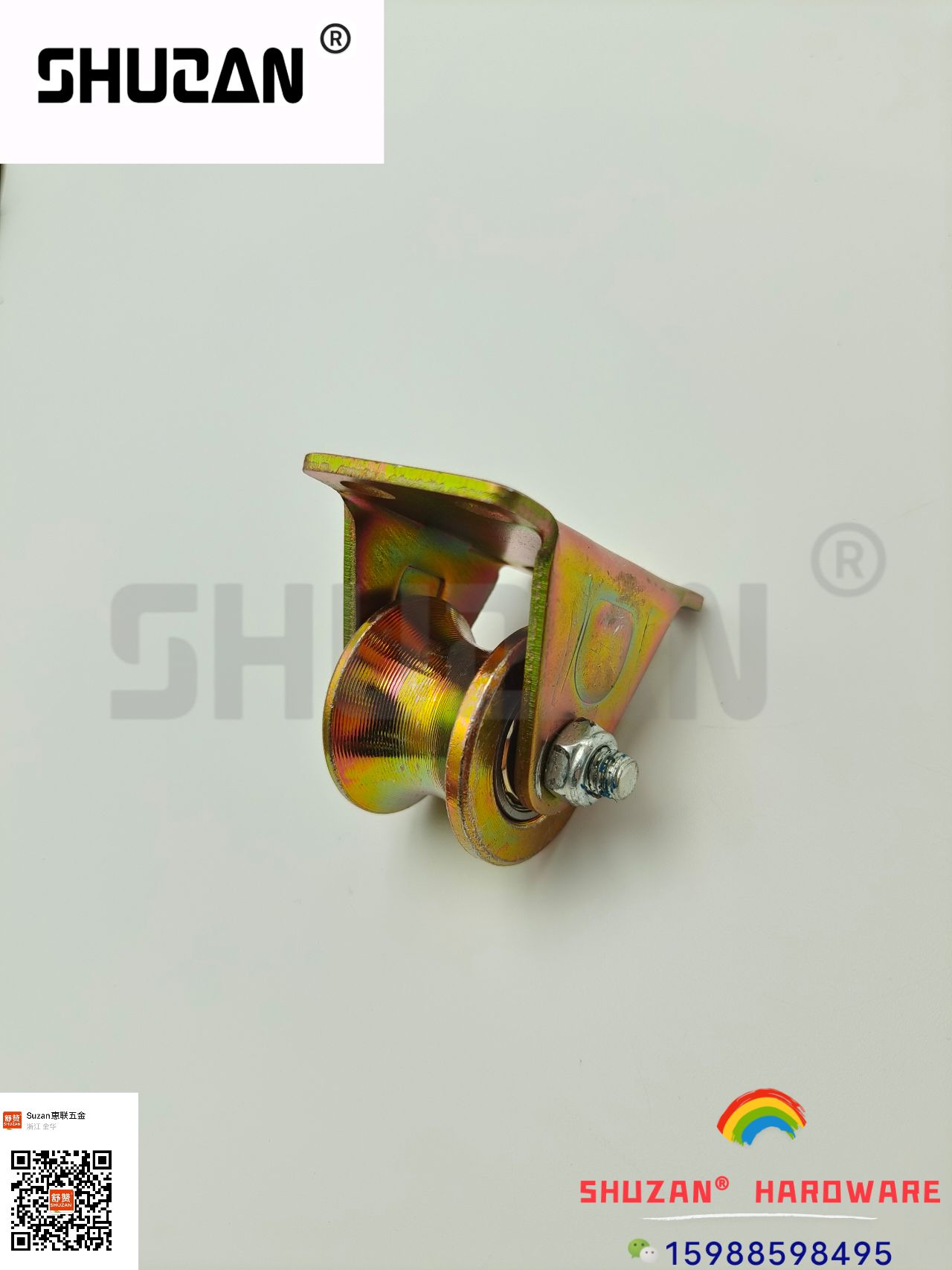 The hardware sliding wheels are made of high-quality alloy in various sizes and specifications, which are sturdy and durable Item Picture