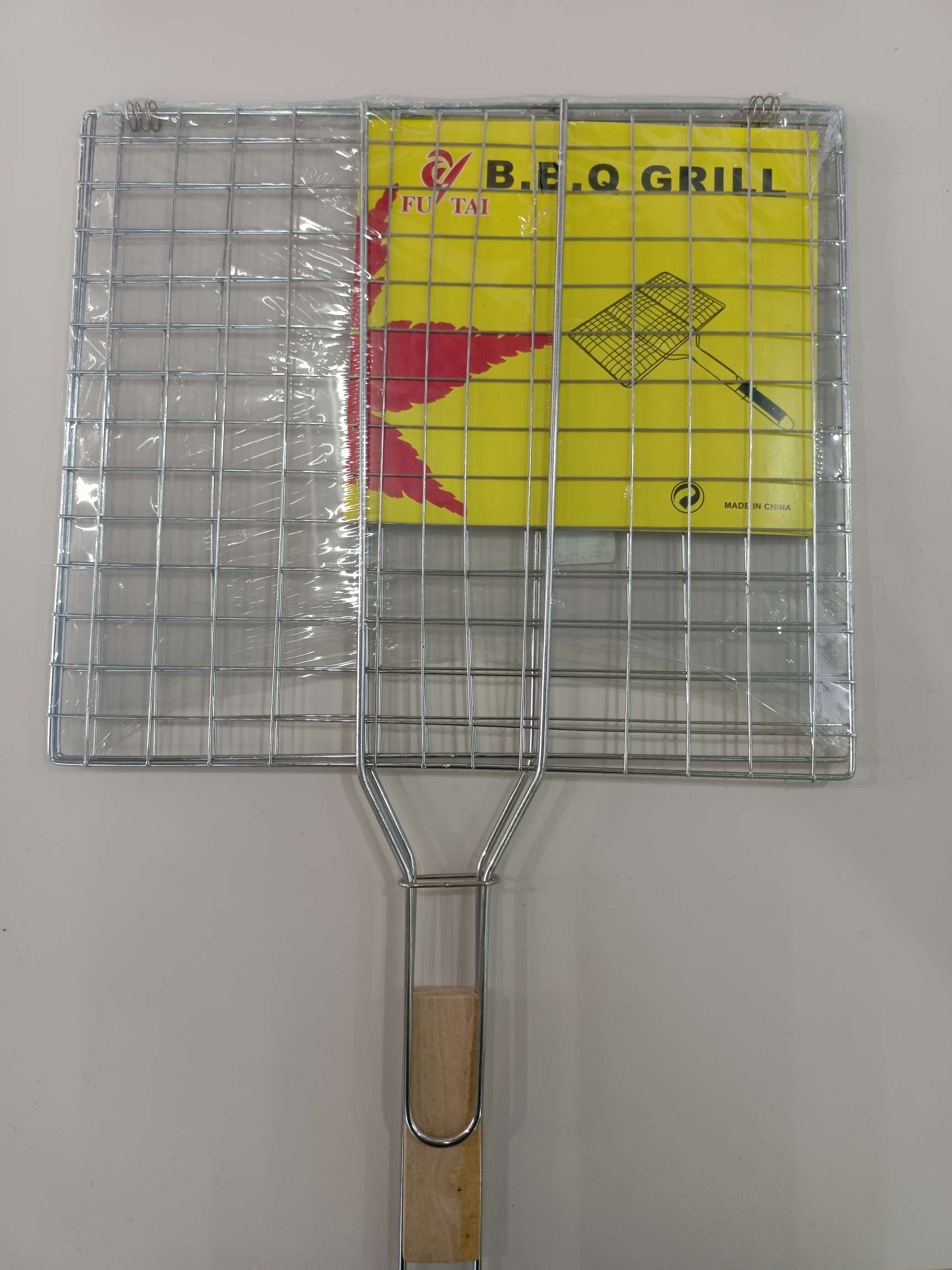 现货批发 烤鱼夹 不锈钢烧烤夹 蔬菜夹 烤肉夹不锈钢网片烧烤夹子