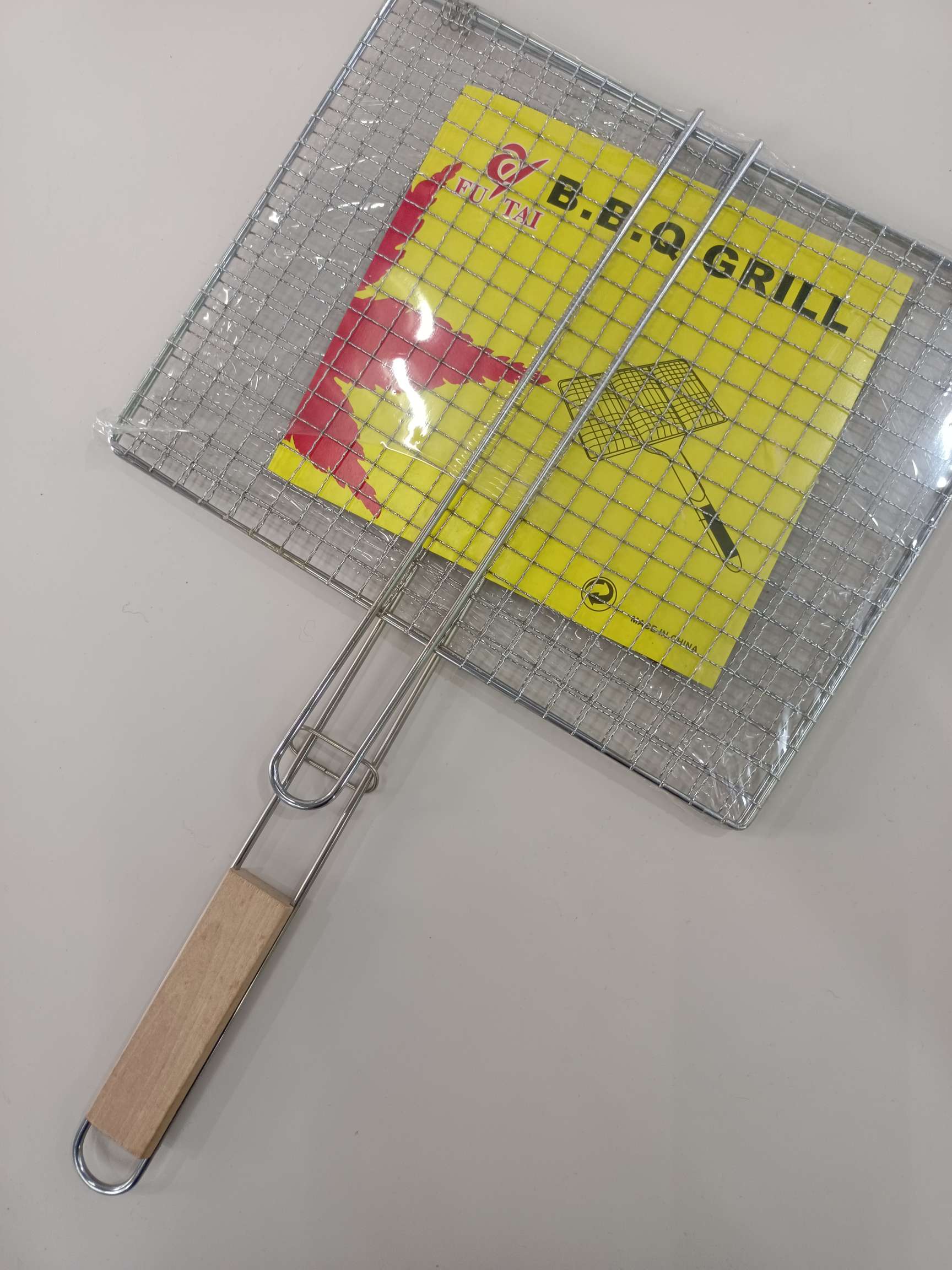 夹柄烧烤夹/烧烤工具/户外烧烤网夹产品图