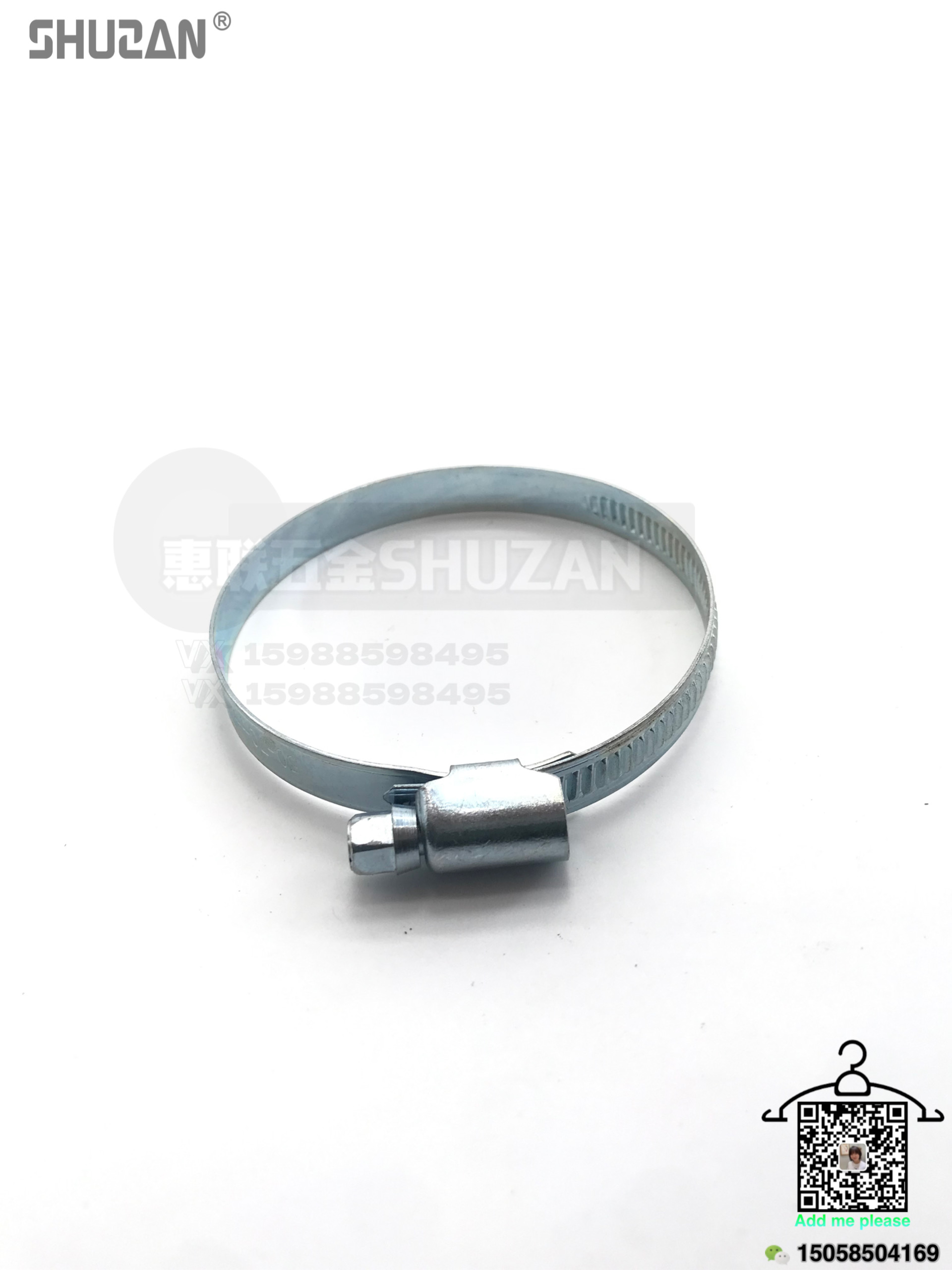 Shuzan hardware hose clamps are tight and the fasteners are firm. They are universal for pipes and electrical conduits, with a silver appearance and Shuzan quality