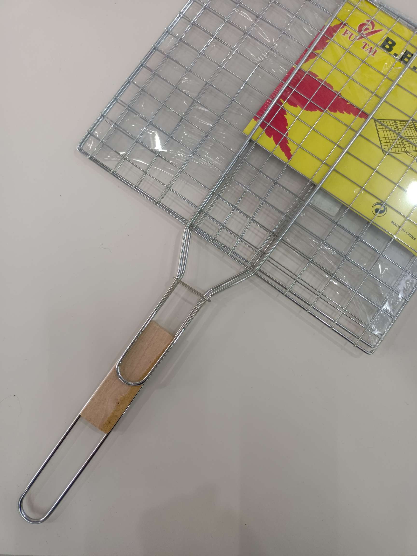 夹柄烧烤夹/烧烤工具/户外烧烤网夹细节图