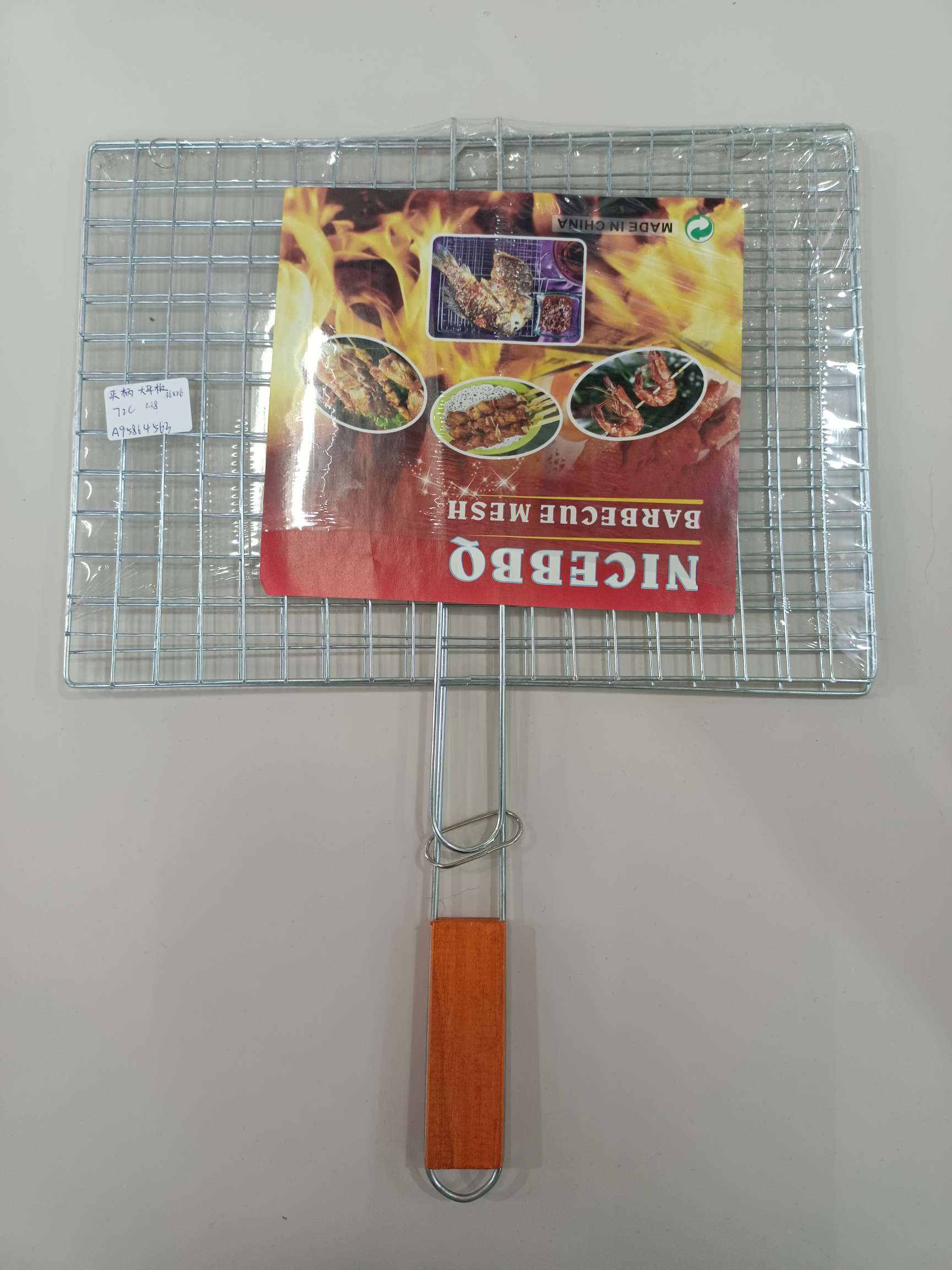 夹柄大平板烧烤夹厂家直供 小平板  烧烤用具 BBQ烧烤配件