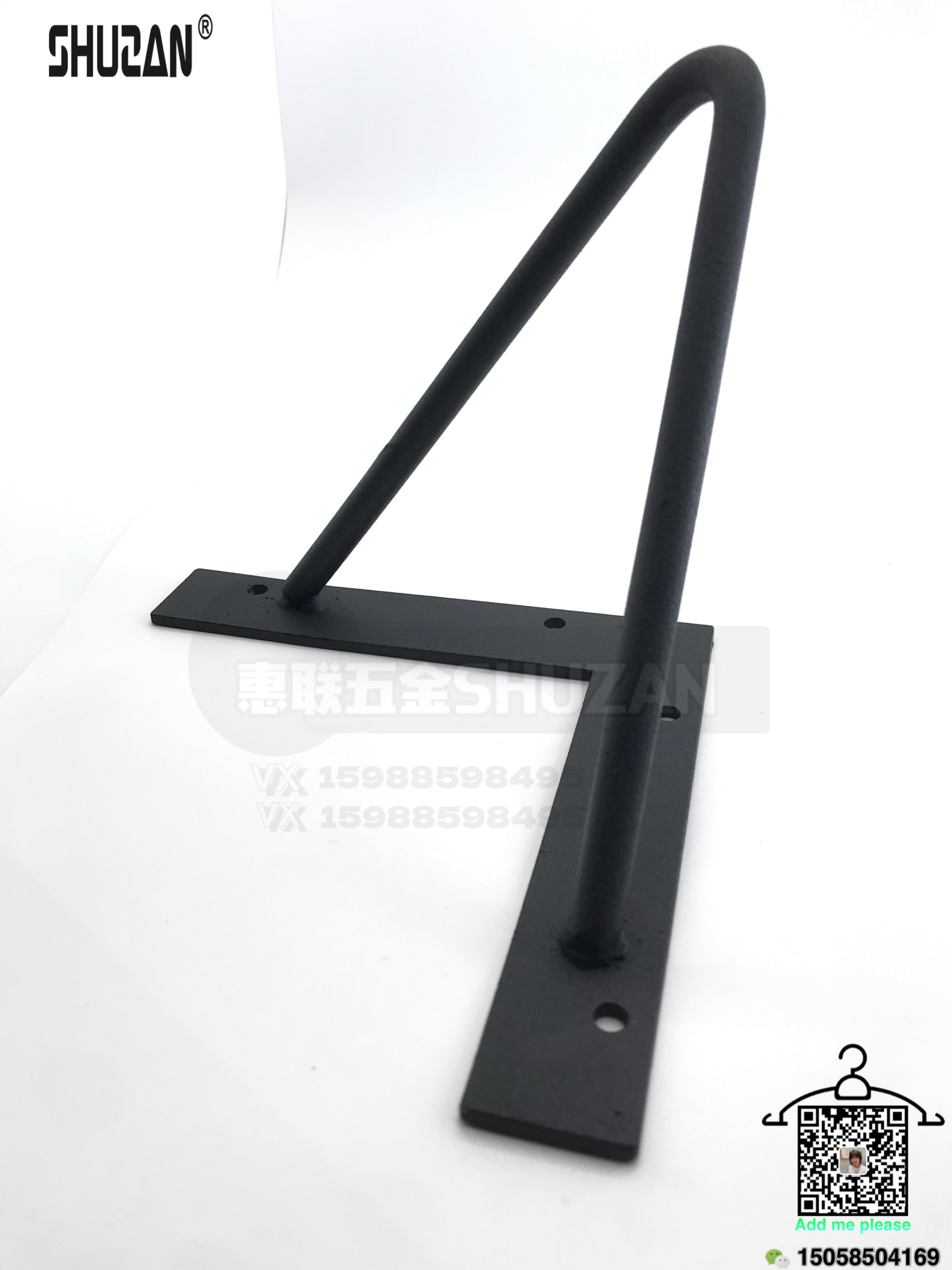 The black cabinet feet come in multiple specifications, are sturdy and durable, and feature a simple European style. The cabinet feet are highly praised Specification image