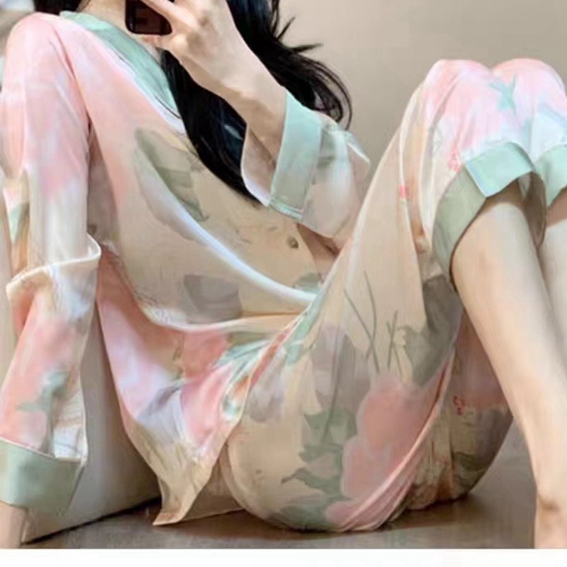 时尚舒适/家居服/性感白底实物图