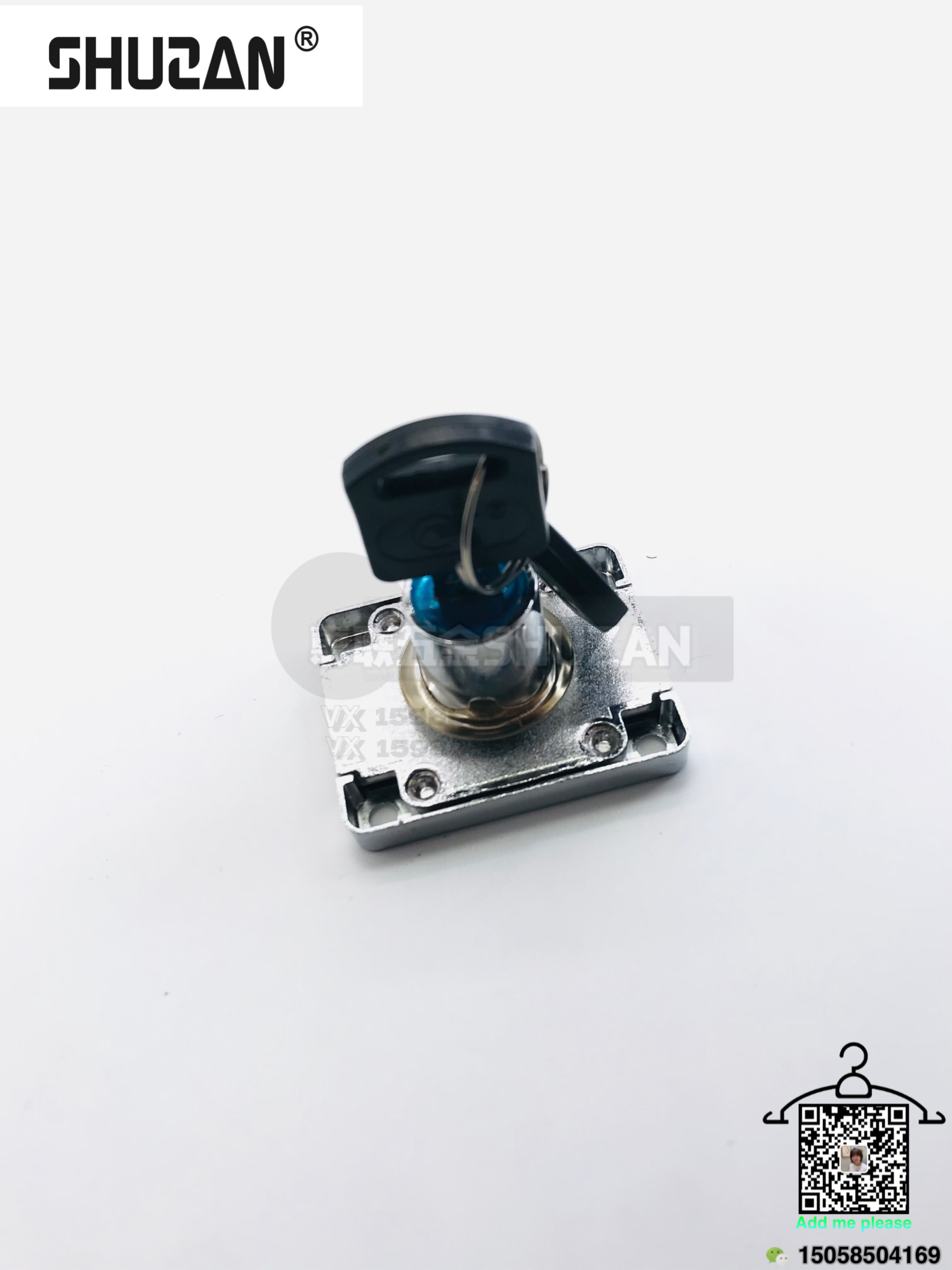 Shuzan hardware drawer locks are sturdy and durable, with double keys for flexible rotation. They are specially supplied for foreign trade details Picture