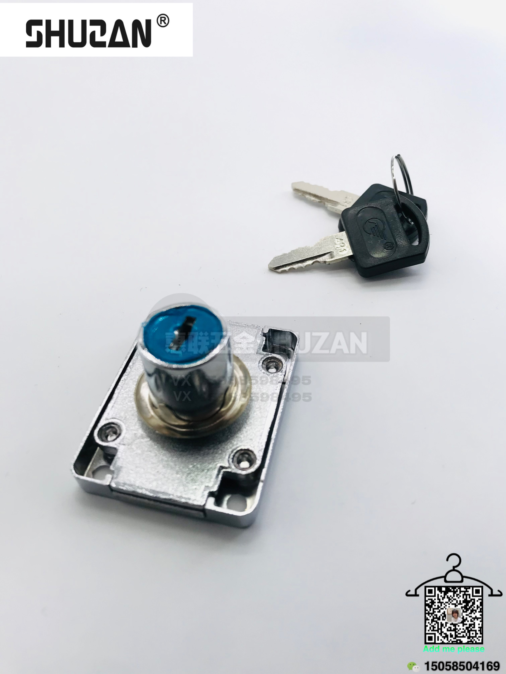 Shuzan hardware drawer locks are sturdy and durable, with double keys for flexible rotation. They are specially supplied for foreign trade Application Scenario