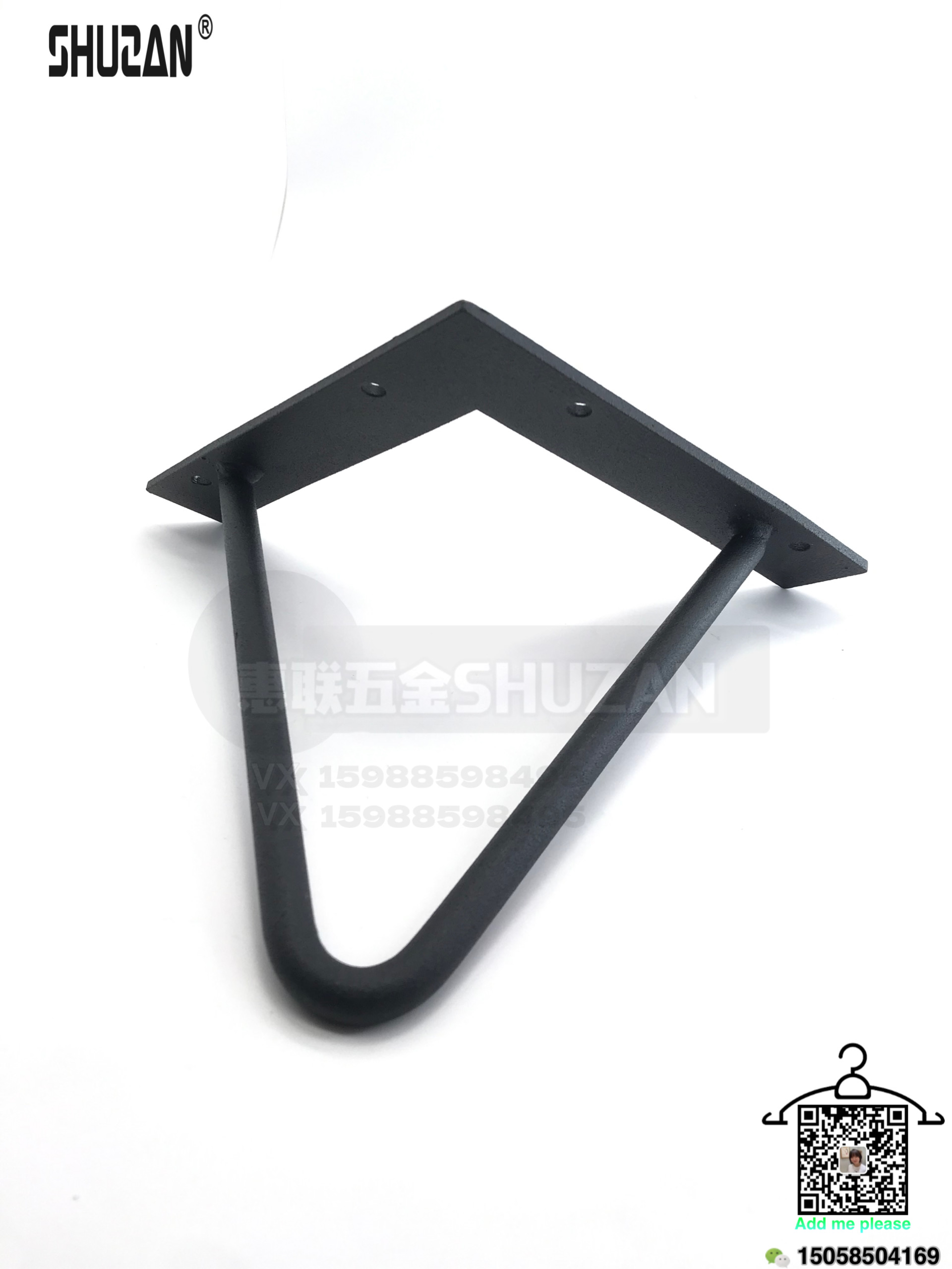 The black cabinet feet come in multiple specifications, are sturdy and durable, and feature a simple European style. The cabinet feet are highly praised Item Picture