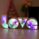 led字母LOVE灯箱情人节惊喜浪漫场景布置装饰灯英文字母造型灯