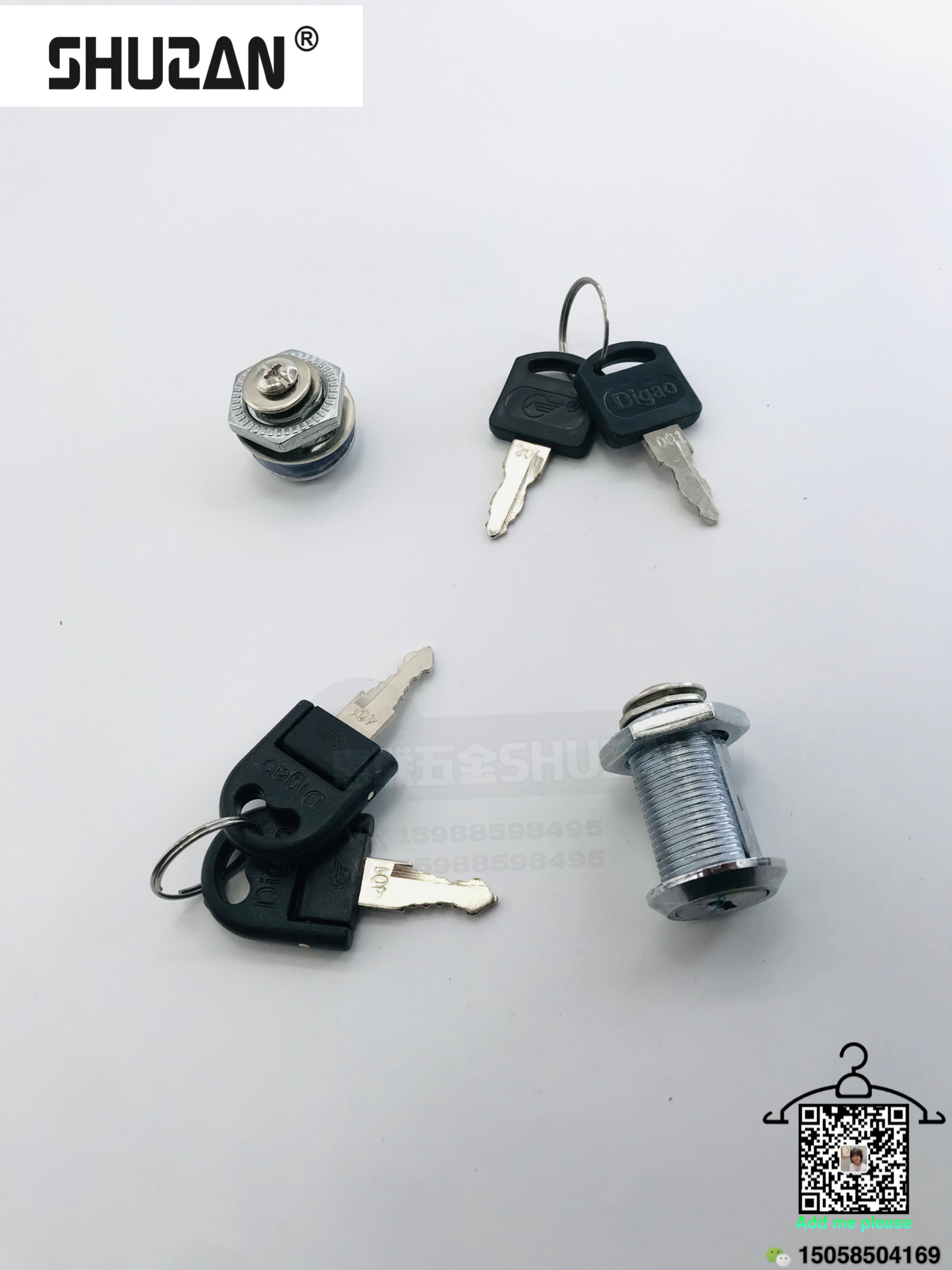 The drawer lock is a long rod type hardware drawer lock made of stainless steel, which is sturdy. The lock tongue comes in various specifications Application Scenario