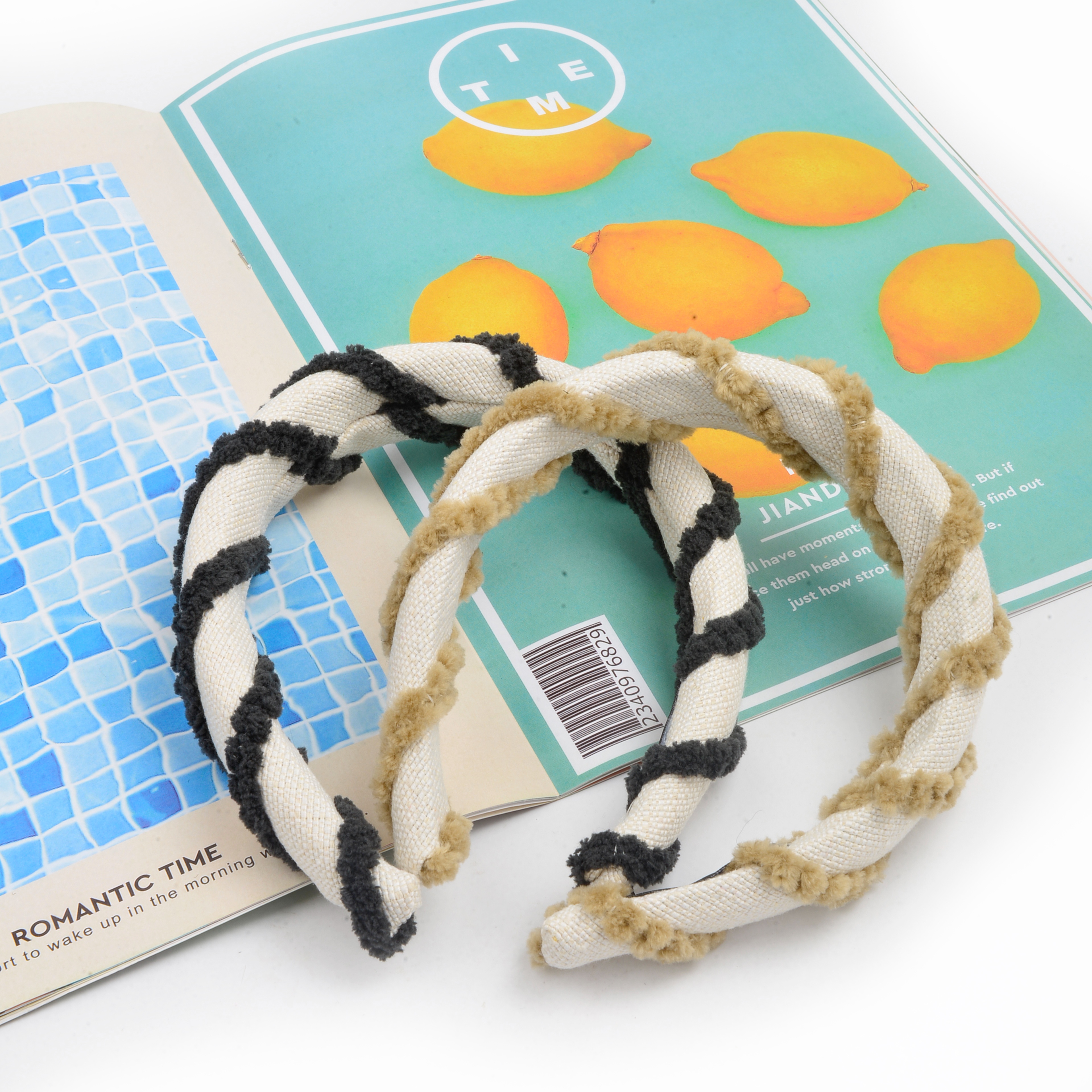 2023 New Style sponge face wash hair band for Girls, feminine hair clip headband, high-end style hair band