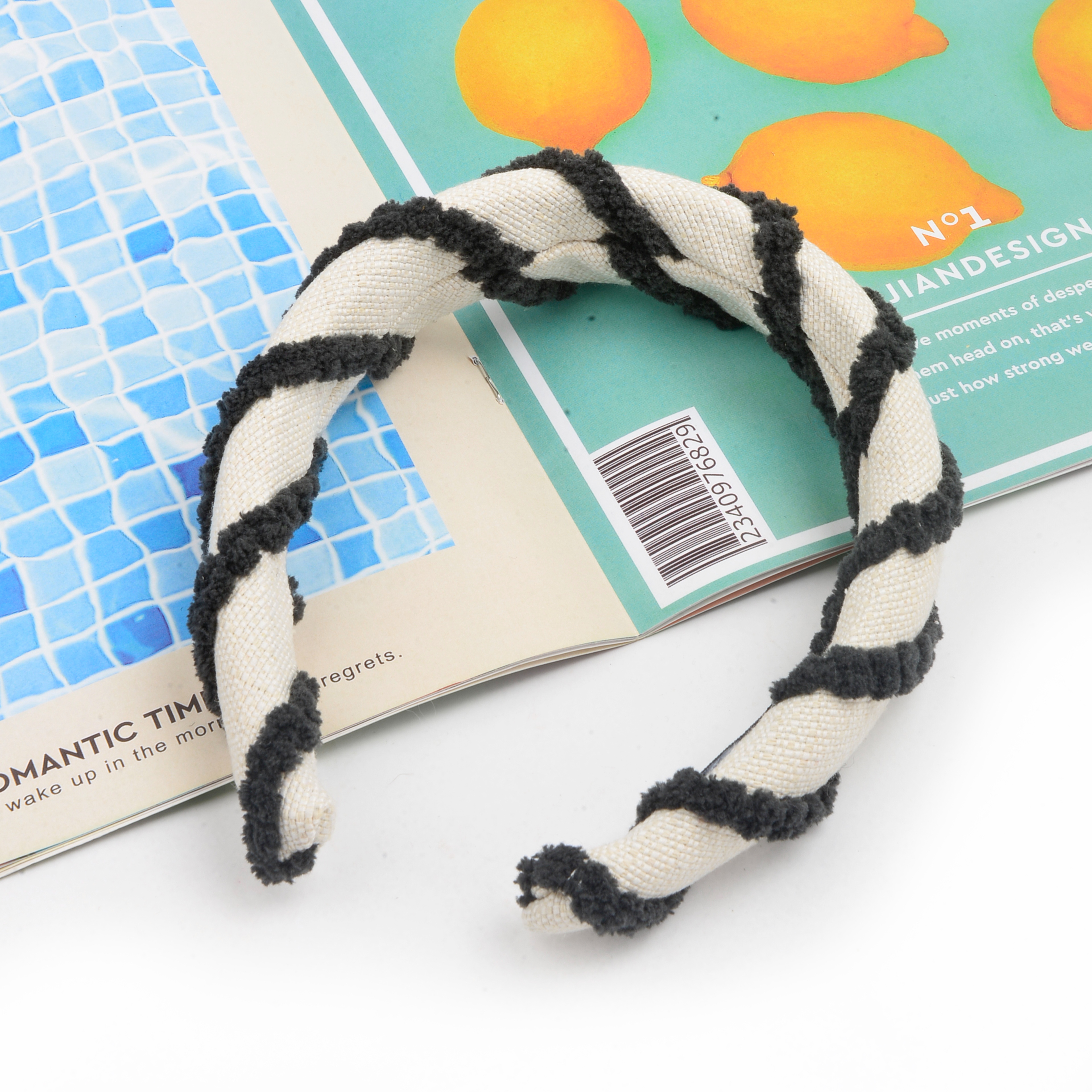 2023 New Style sponge face wash hair band for Girls, feminine hair clip headband, high-end style hair band details Picture