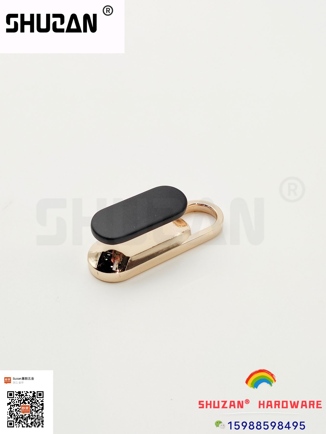 The decorative hooks are sturdy and durable. The golden hooks are of high quality and exclusively supplied for foreign trade Item Picture