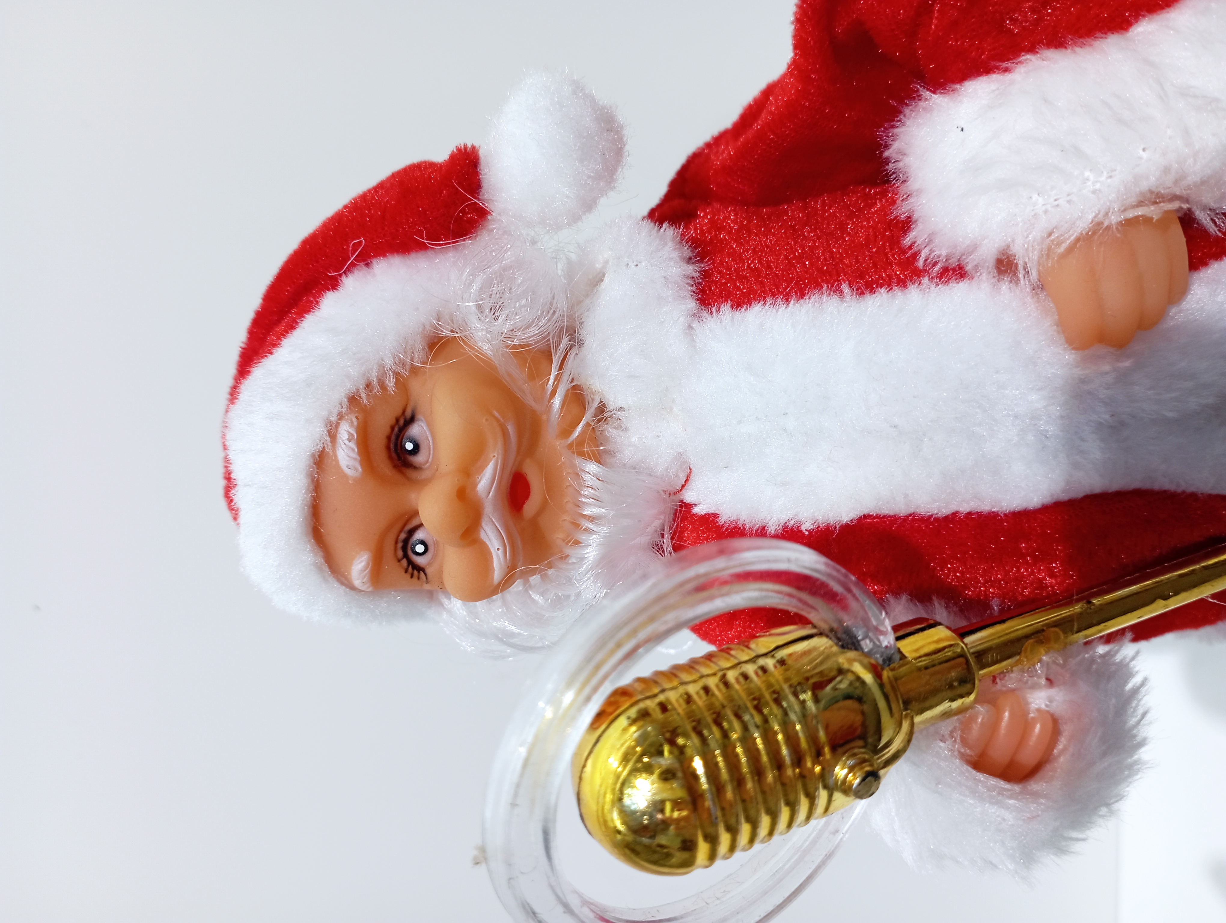Christmas Toy 9123 Santa Claus Microphone Singing with Music Dancing Fun Little Toy Item Picture