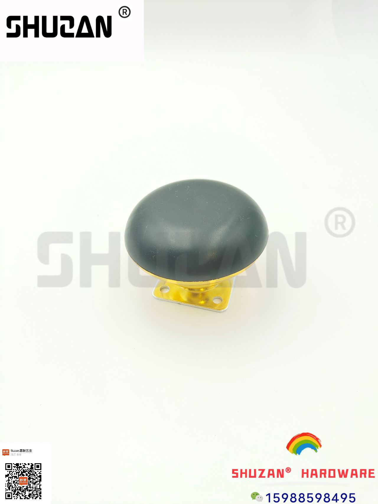 The hardware cabinet feet are of high quality, sturdy and durable, with a golden appearance that is elegant and grand Specification image