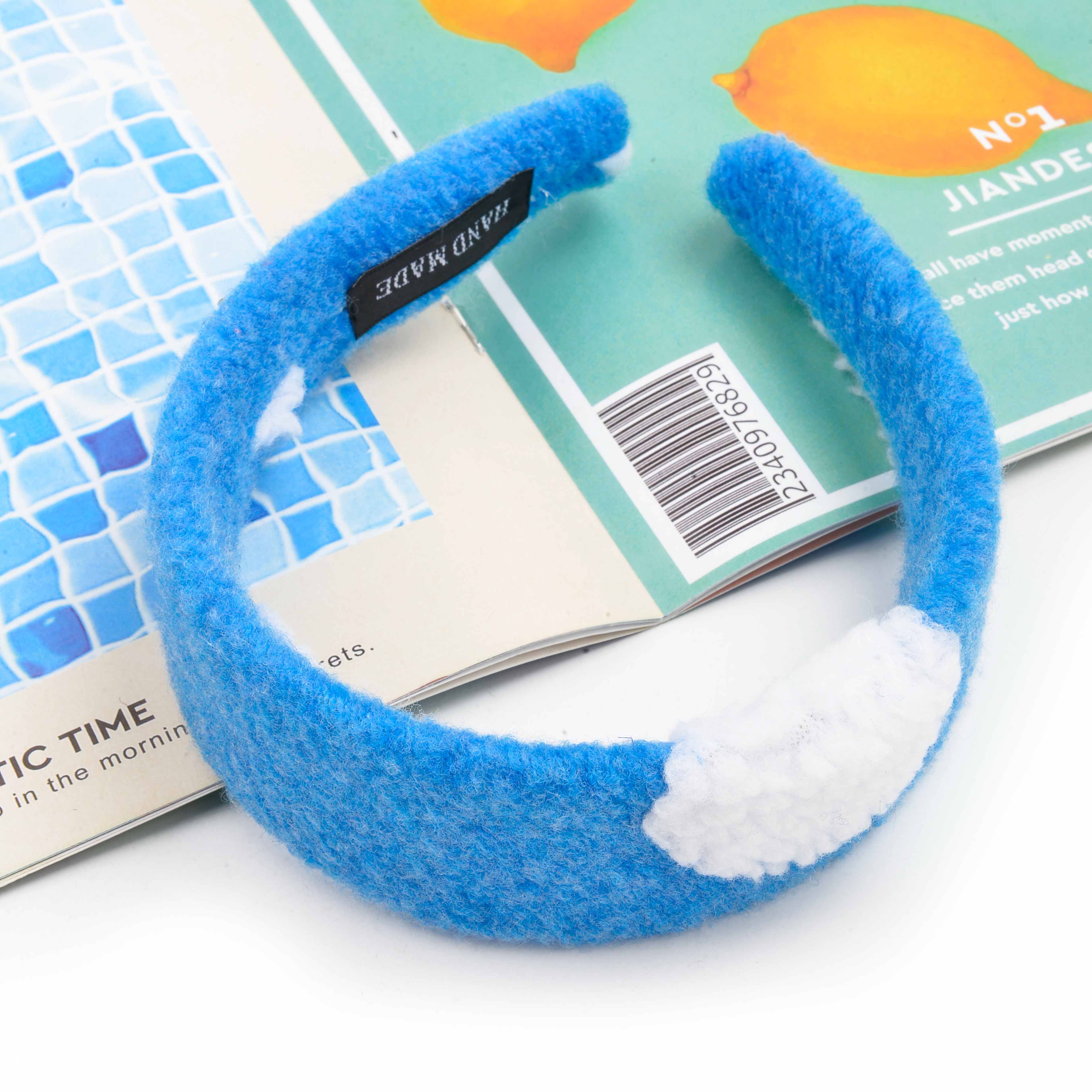 2023 Sponge face Wash Hair Band Feminine Charm Hair clip Headband High-end style Hair band details Picture