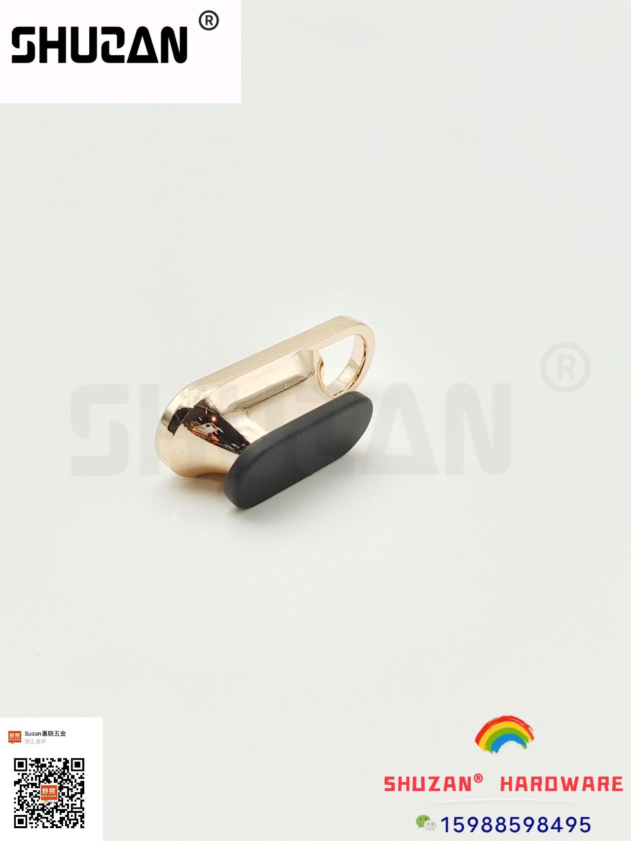 The decorative hooks are sturdy and durable. The golden hooks are of high quality and exclusively supplied for foreign trade Specification image