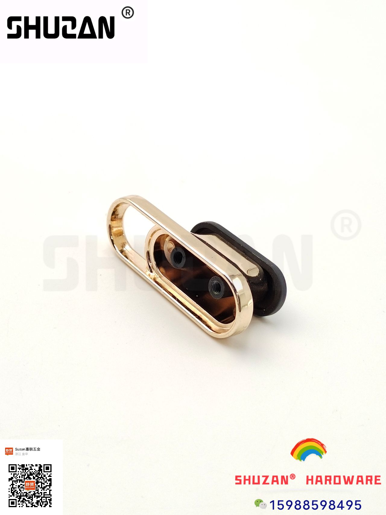 The decorative hooks are sturdy and durable. The golden hooks are of high quality and exclusively supplied for foreign trade details Picture