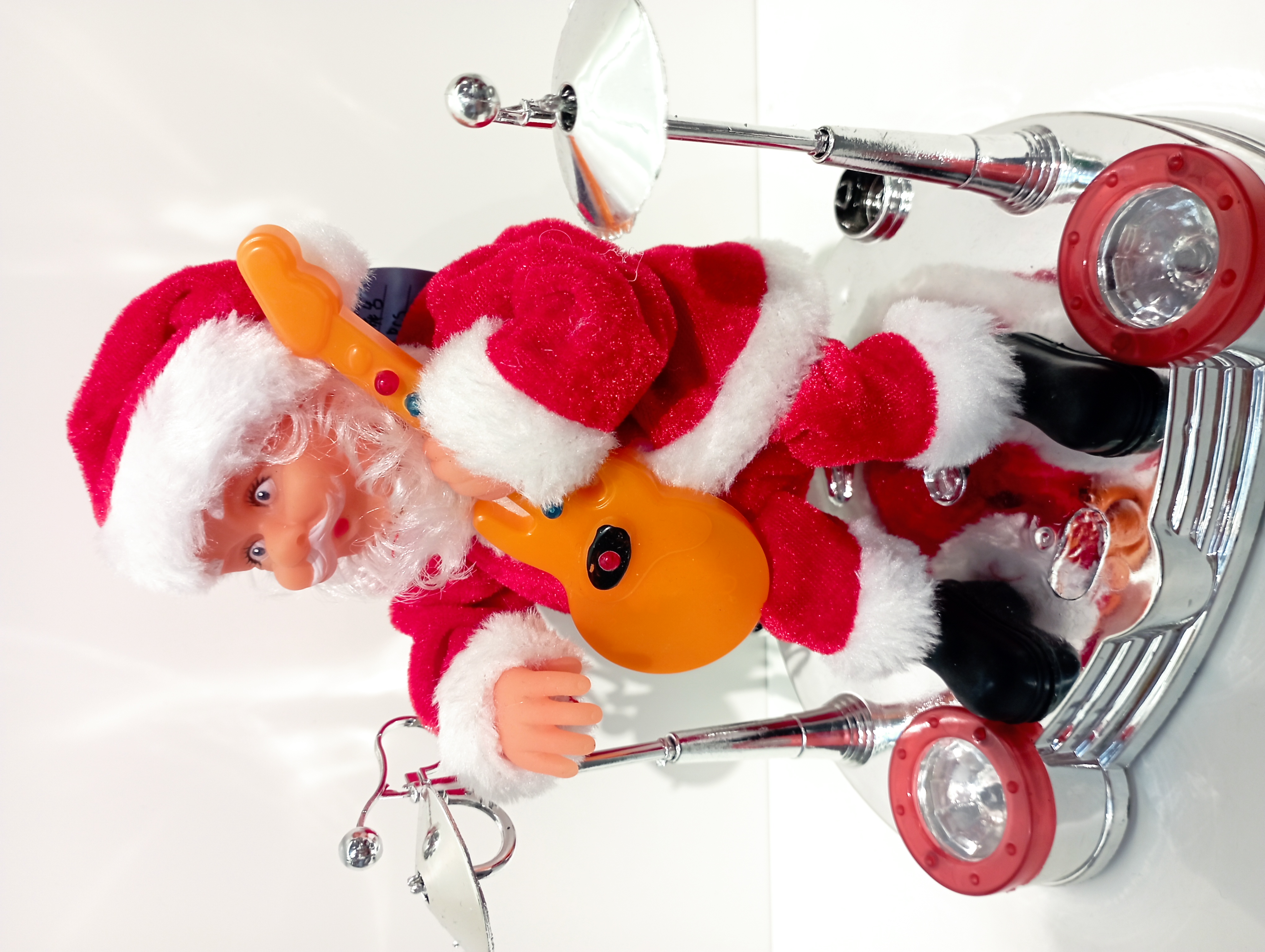 "9123 Guitar Santa Claus with Concert Twist Crazy Guitar Playing Santa Claus Small Toys Christmas Gifts for children. Specification image