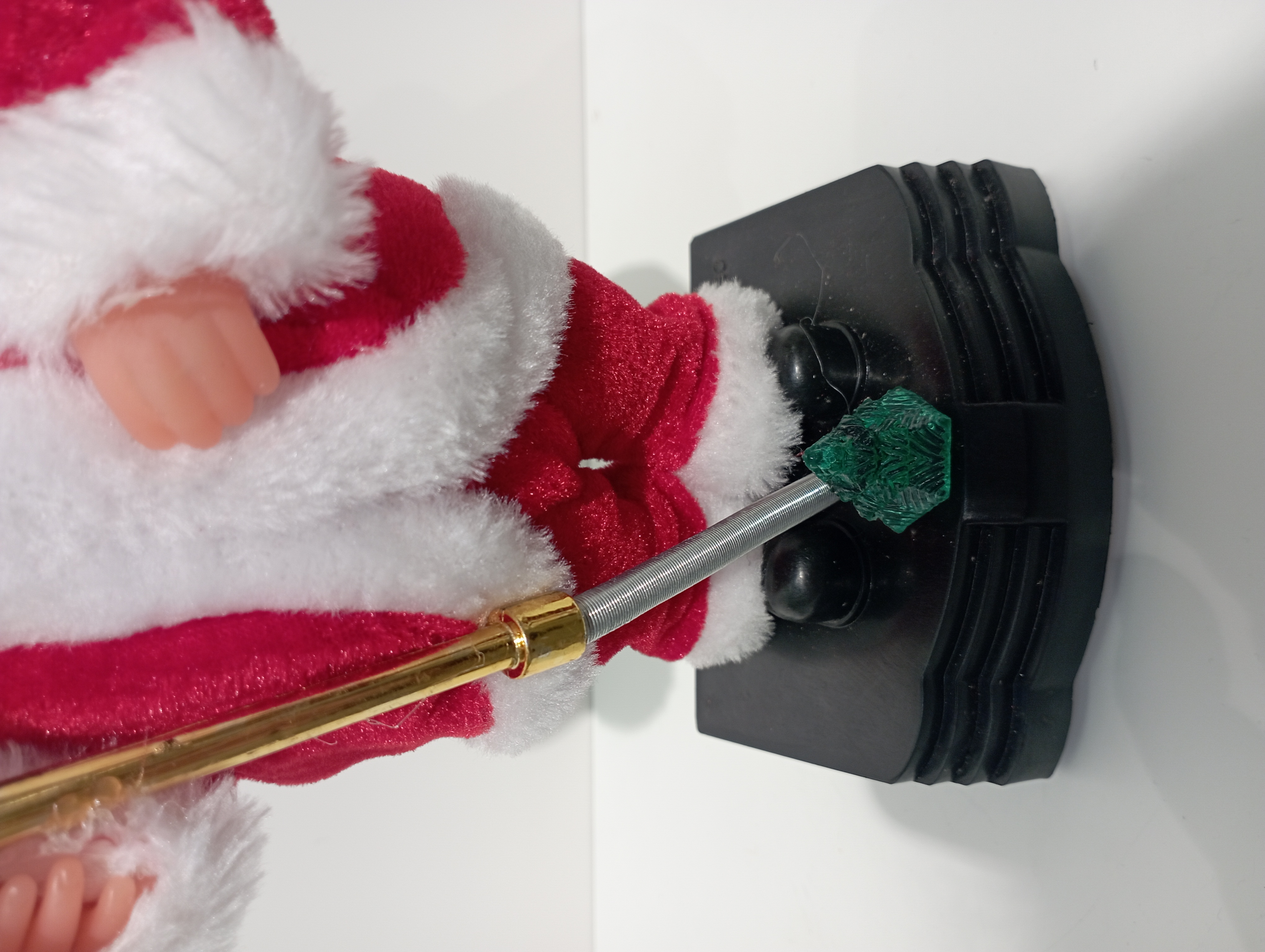 Christmas Toy 9123 Santa Claus Microphone Singing with Music Dancing Fun Little Toy Specification image